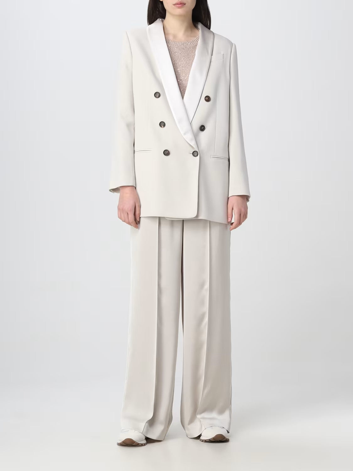 White Viscose Clothing