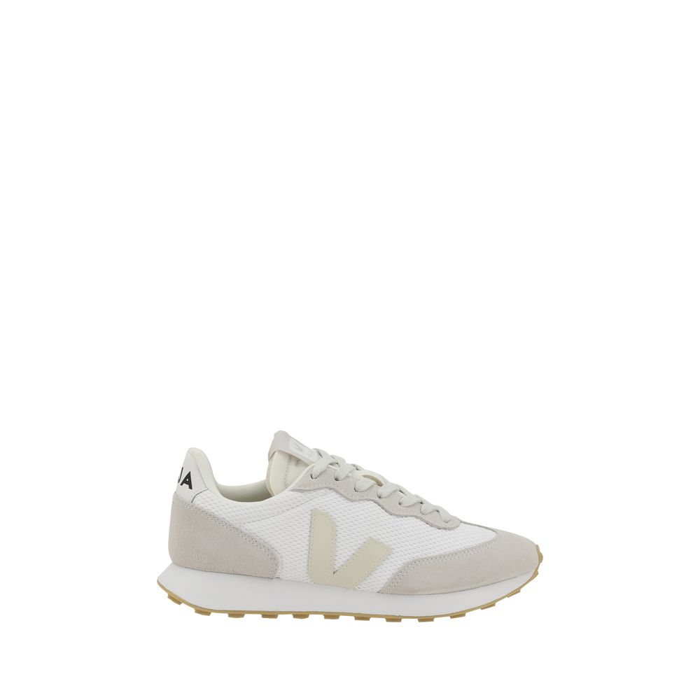 White Calf Leather Bos Taurus Athletic Sneakers