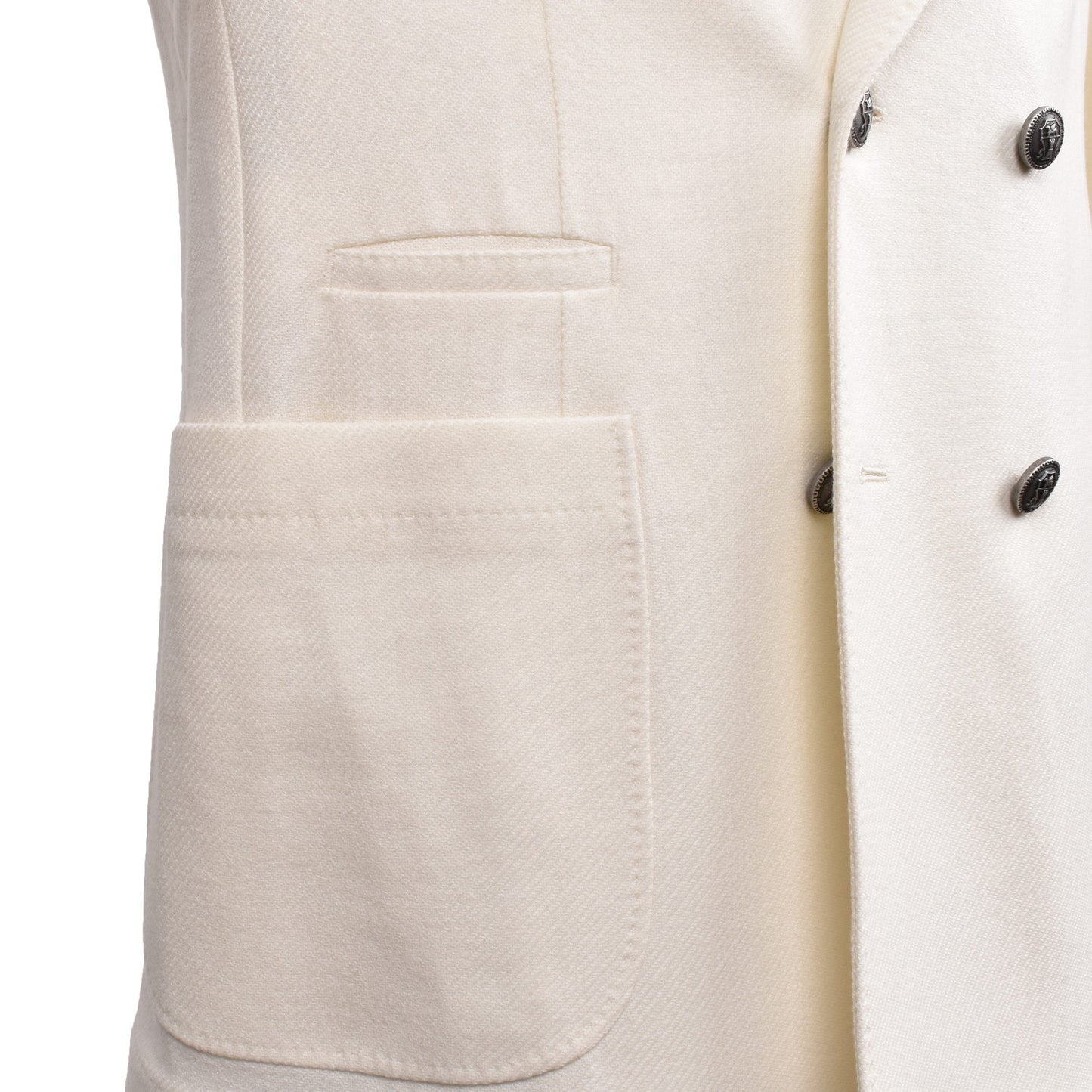 White Wool Blazer