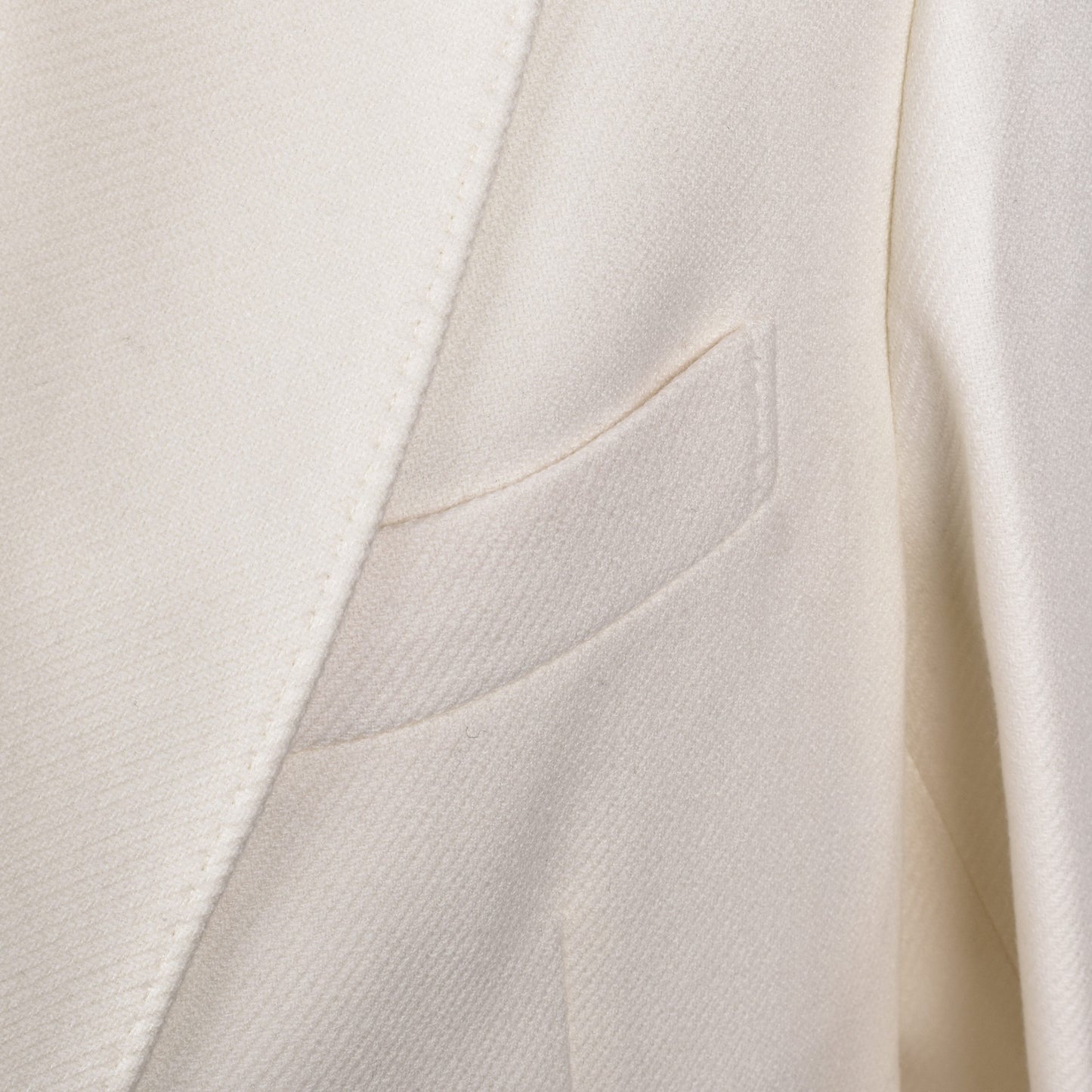 White Wool Blazer