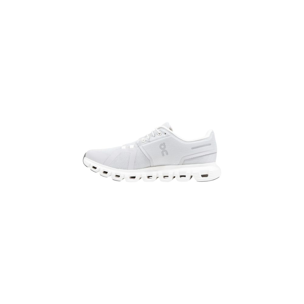 Gray Synthetic Athletic Sneakers