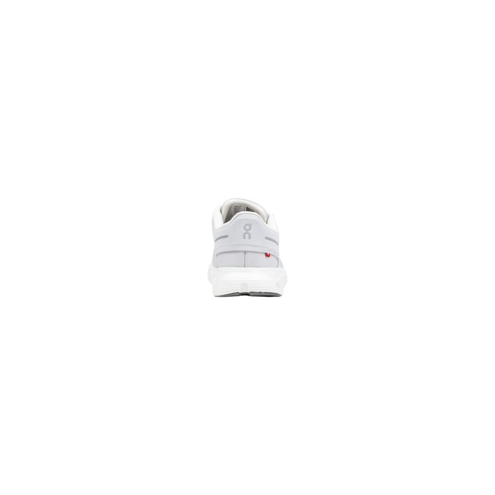 Gray Synthetic Athletic Sneakers