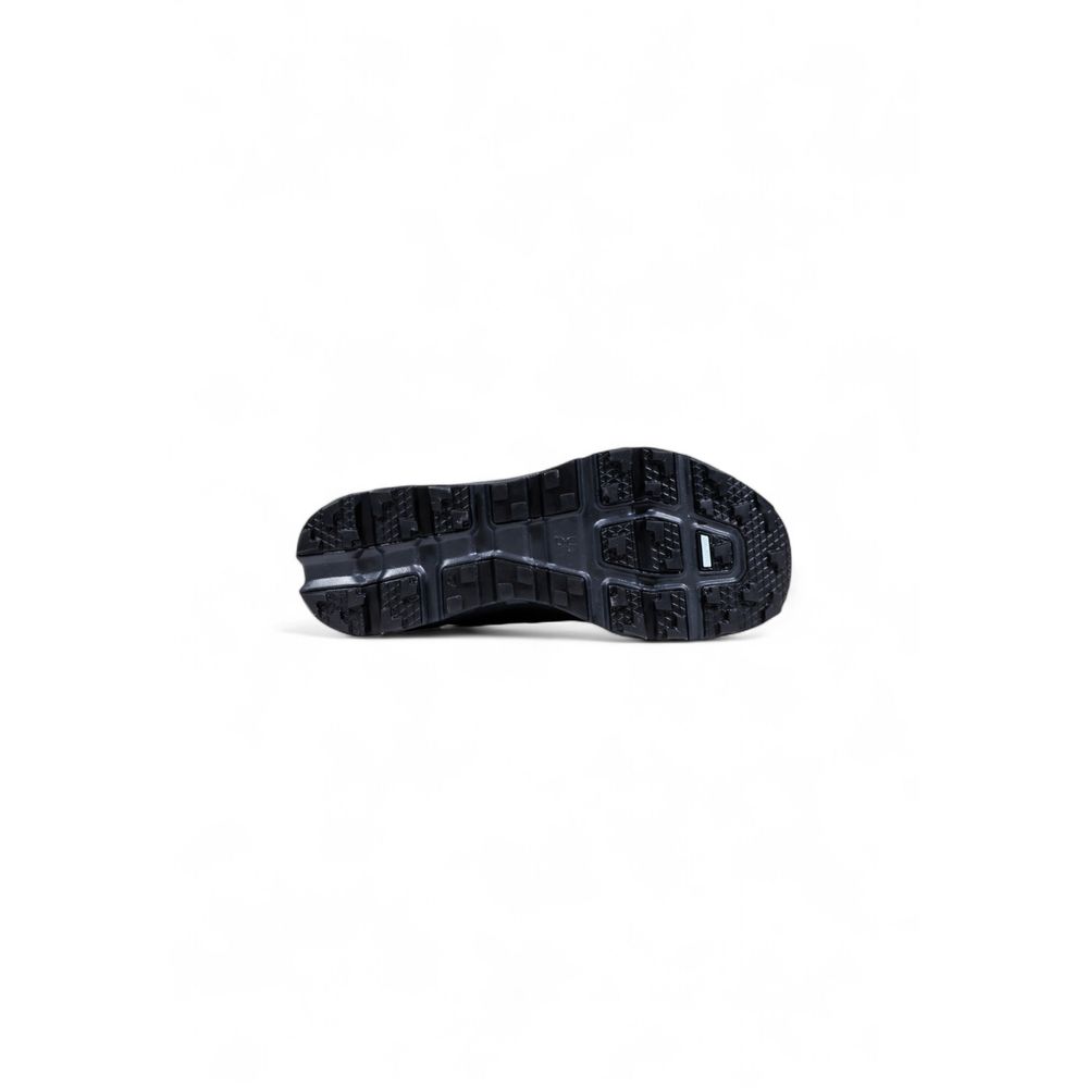 Black Synthetic Athletic Sneakers
