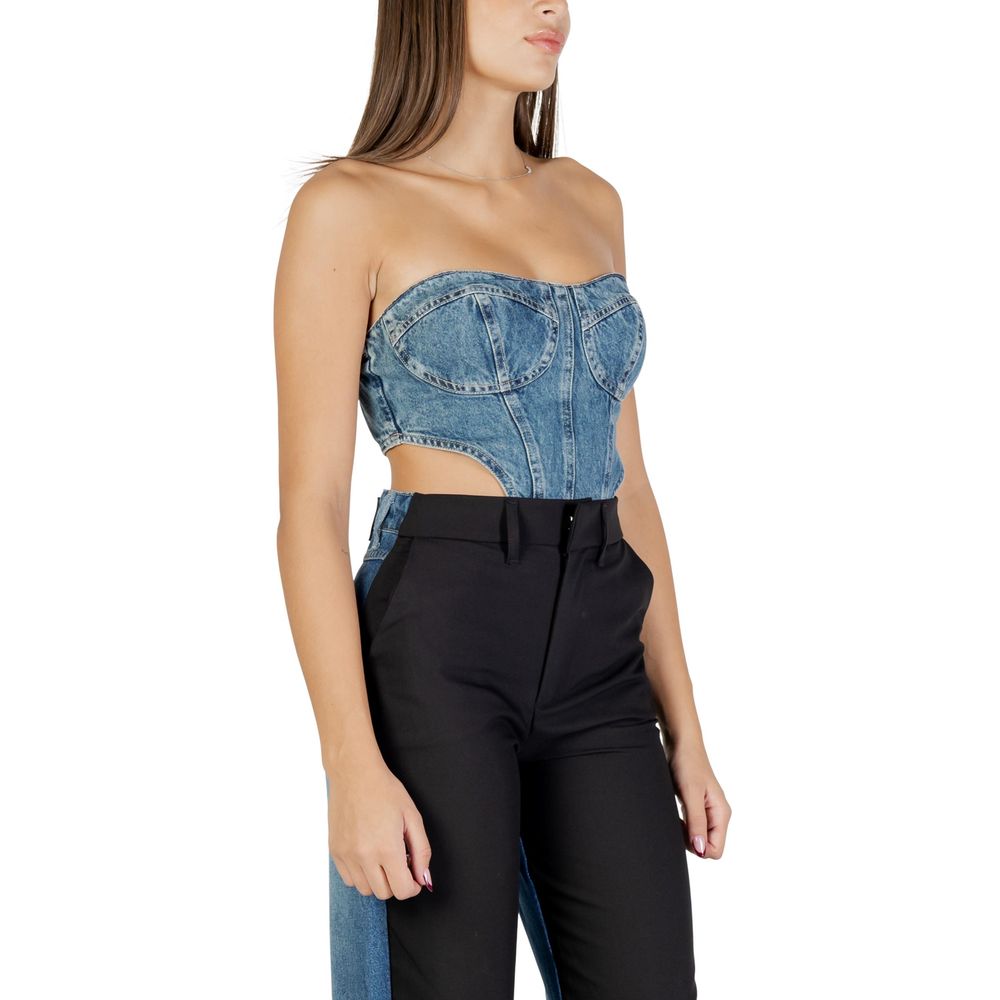 Blue Cotton Top