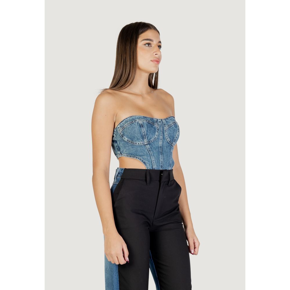 Blue Cotton Top