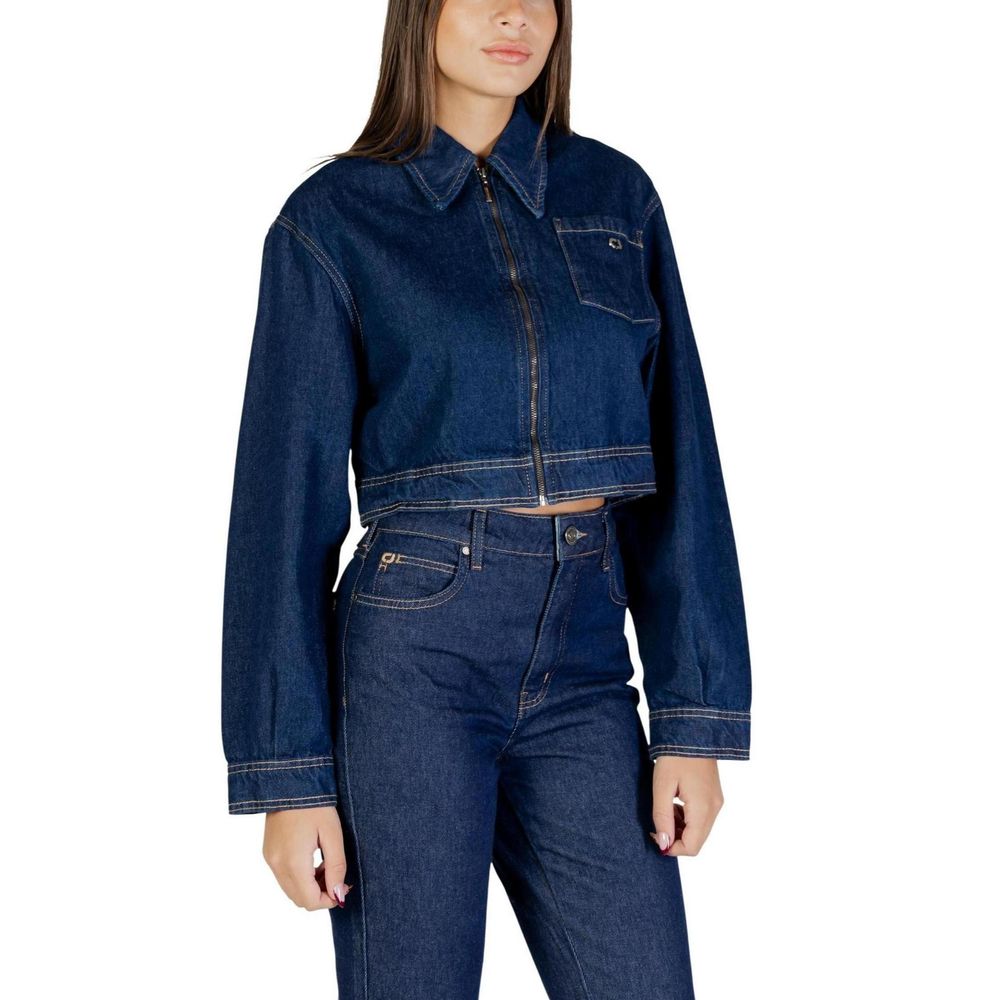 Blue Cotton Denim Jacket