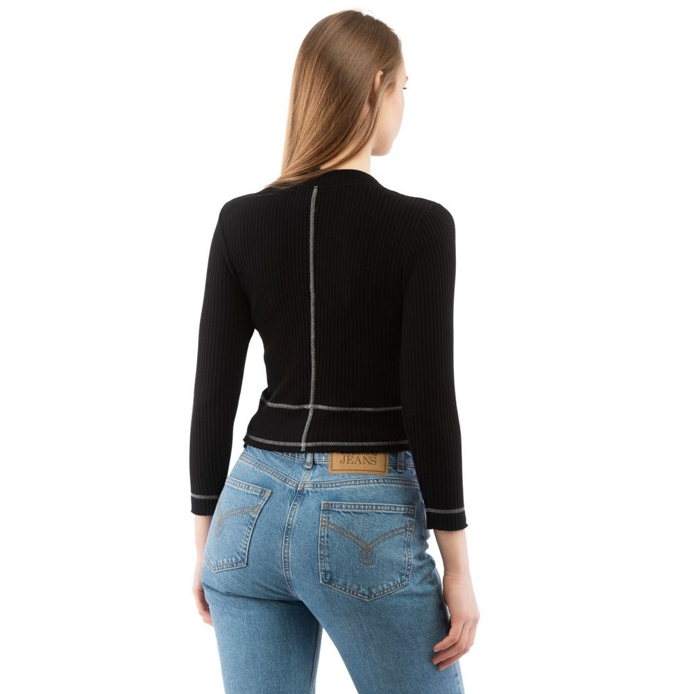 Multicolor Cotton Long Sleeve T-Shirt