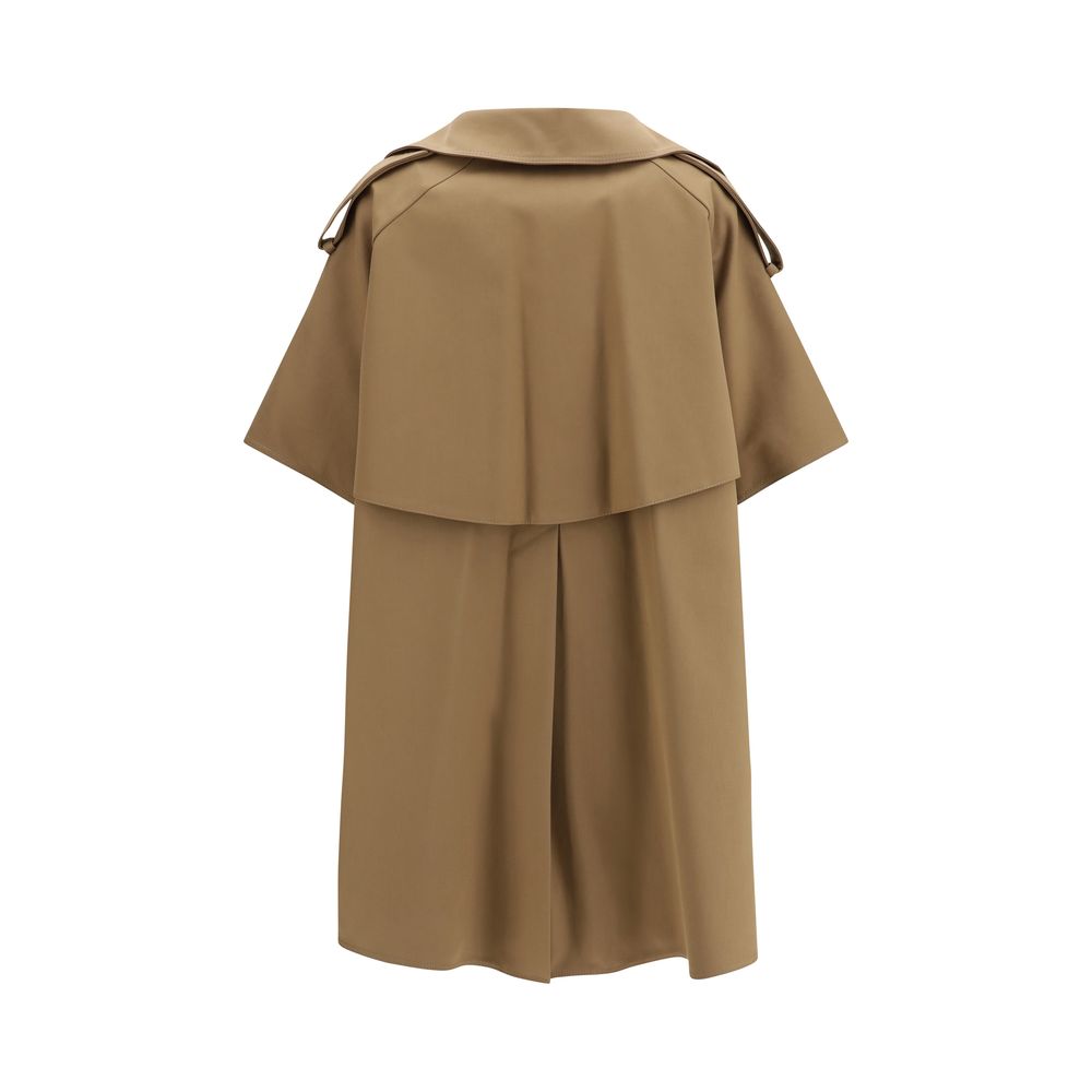 Brown Cotton Coat