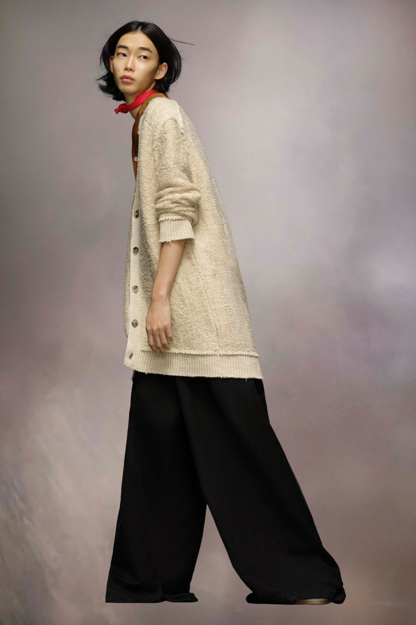 Beige Fibres Cardigan
