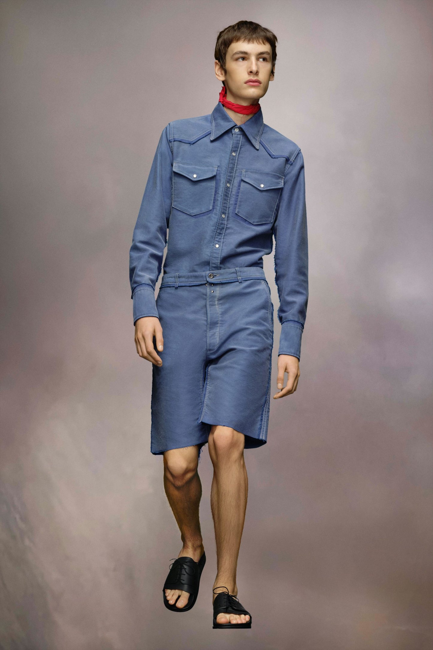 Blue Fibres Shorts