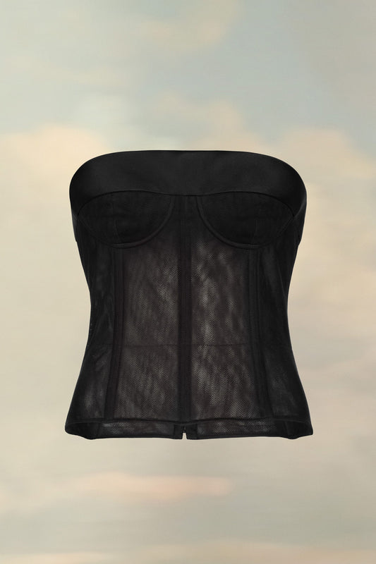 Black Fibres Corset