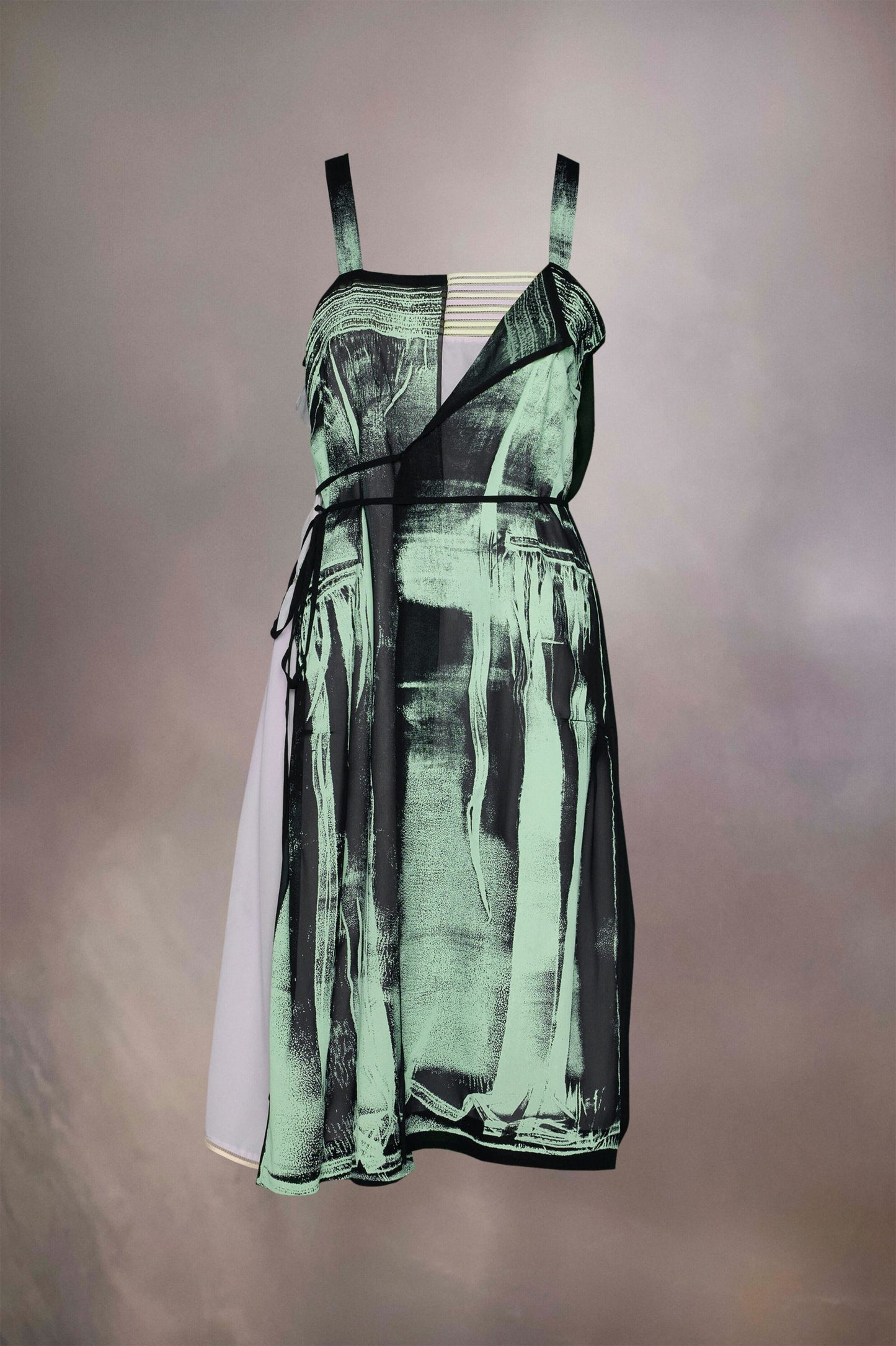 Green Fibres Midi Dress