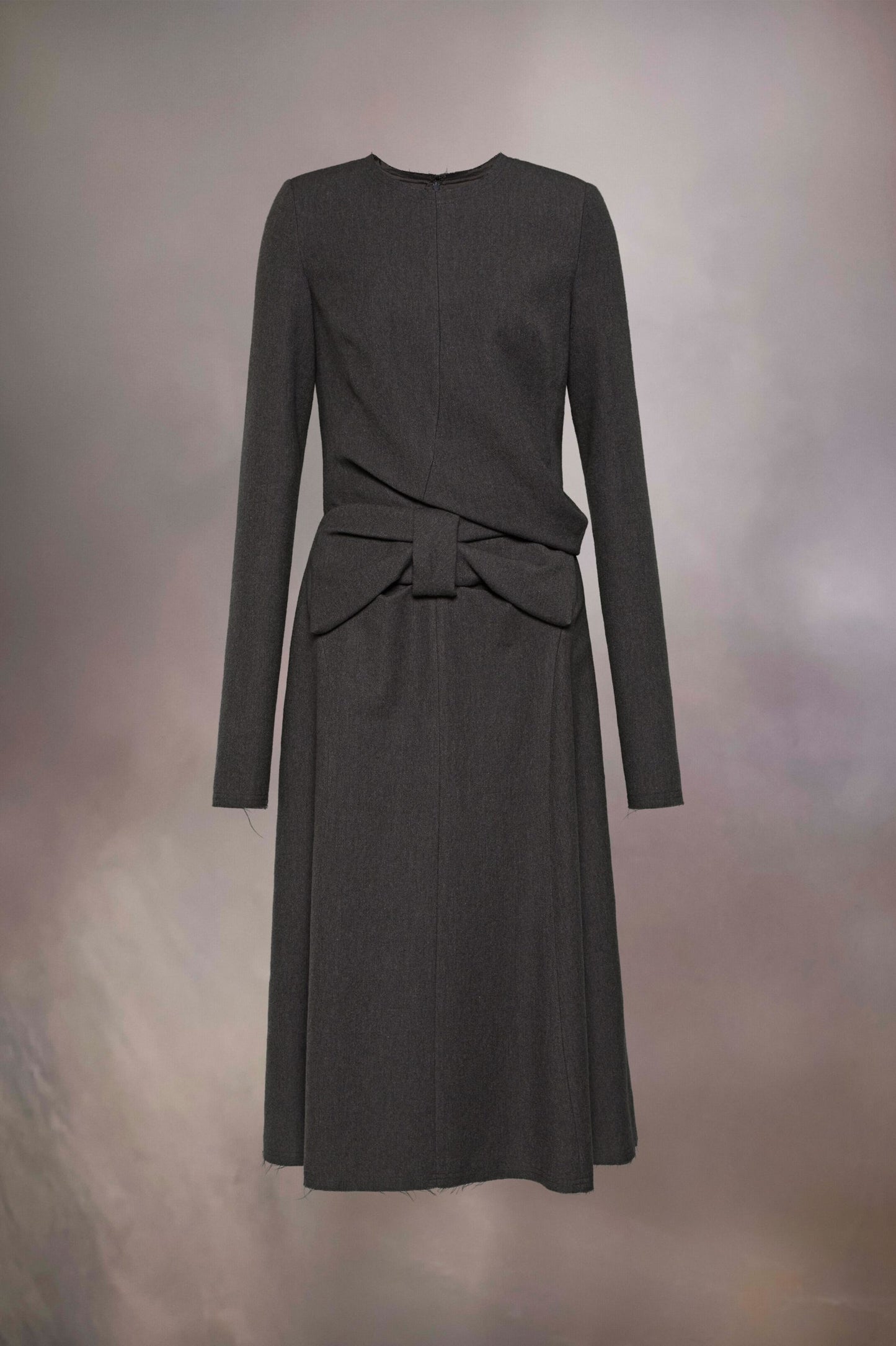 Gray Fibres Midi Dress