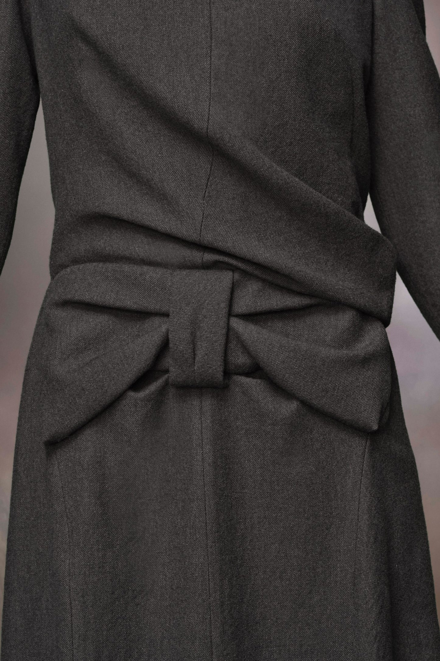 Gray Fibres Midi Dress