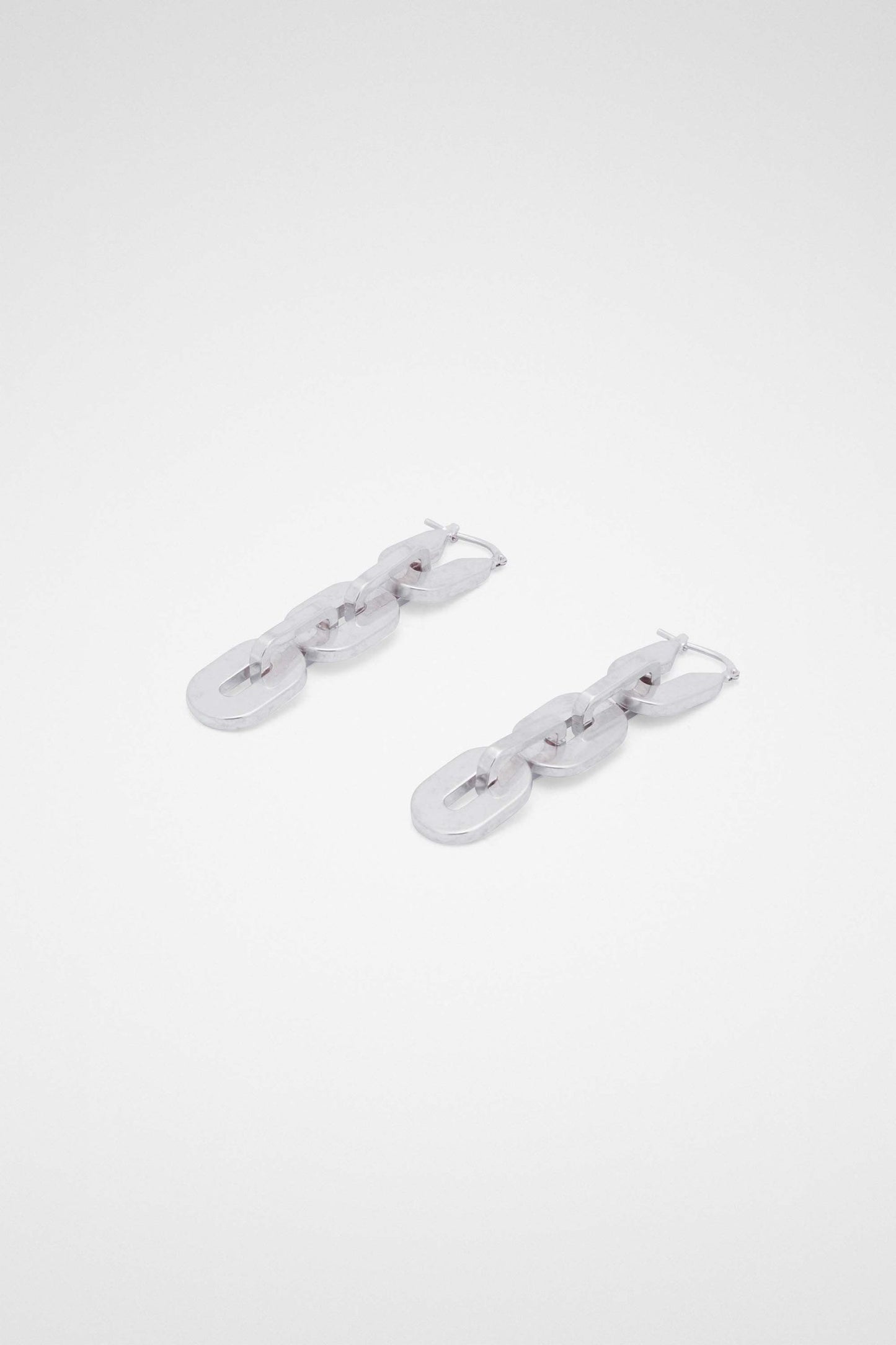 Silver Fibres Earrings