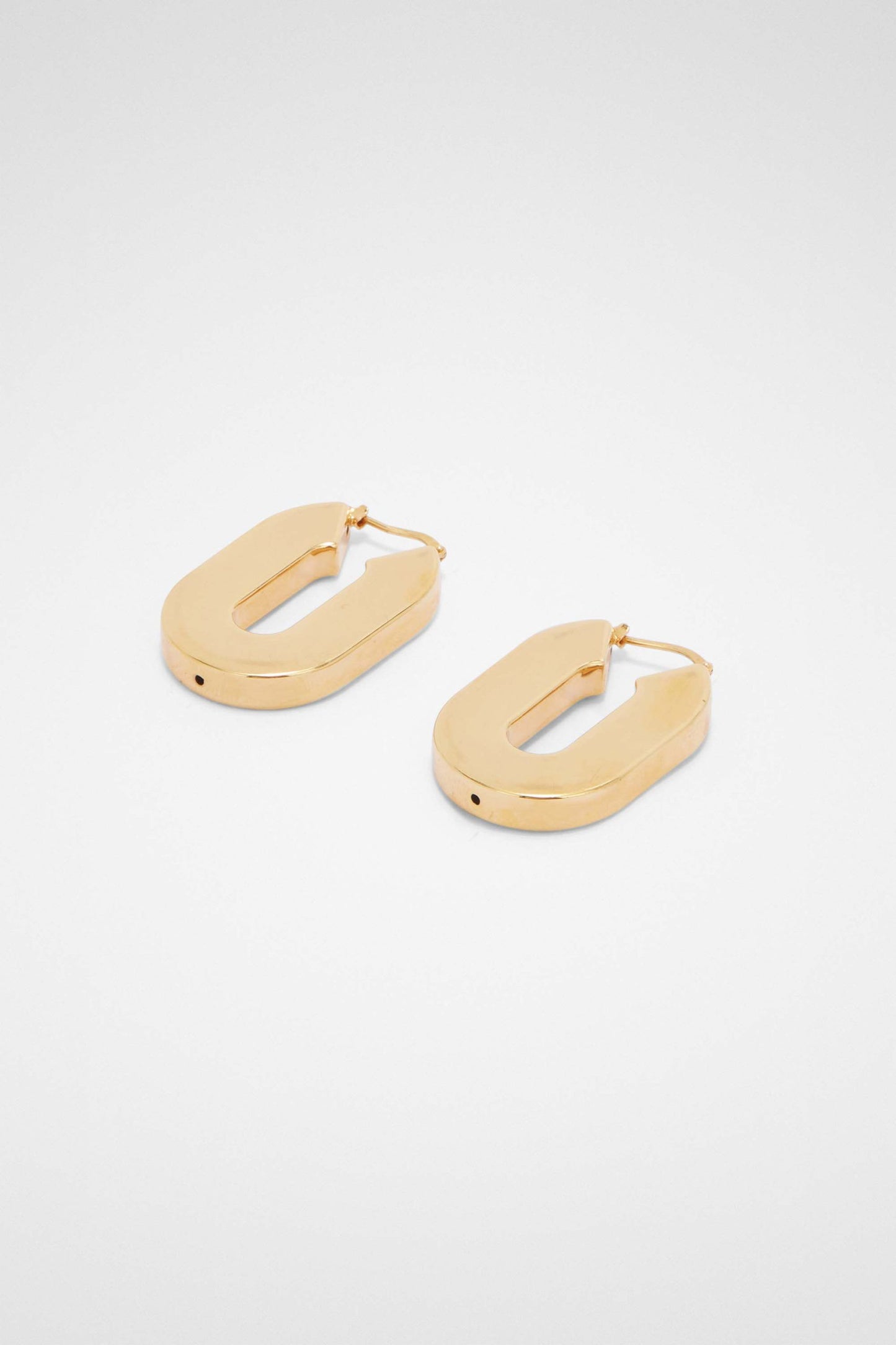Gold Fibres Earrings