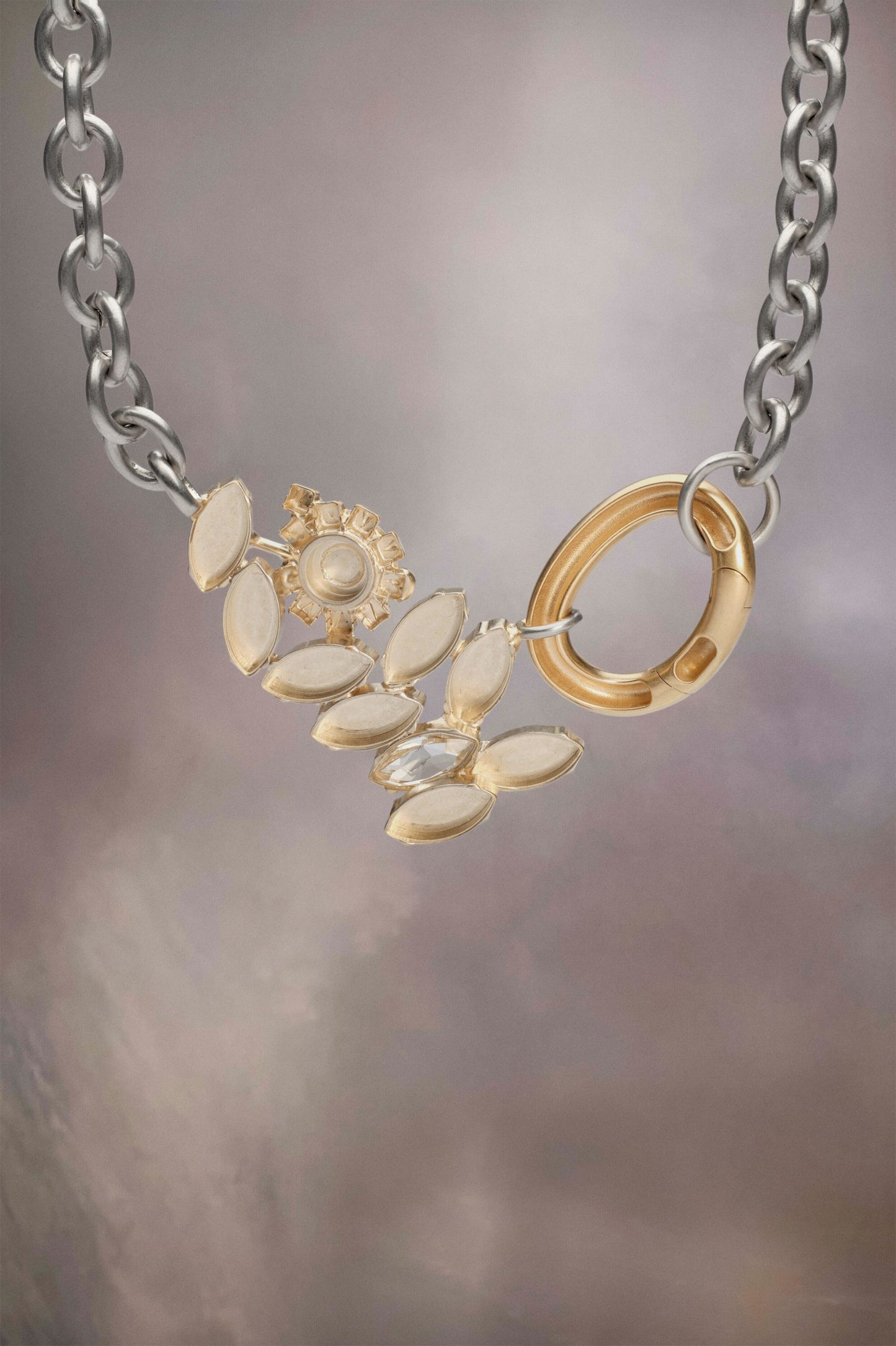 Bronze Fibres Necklace