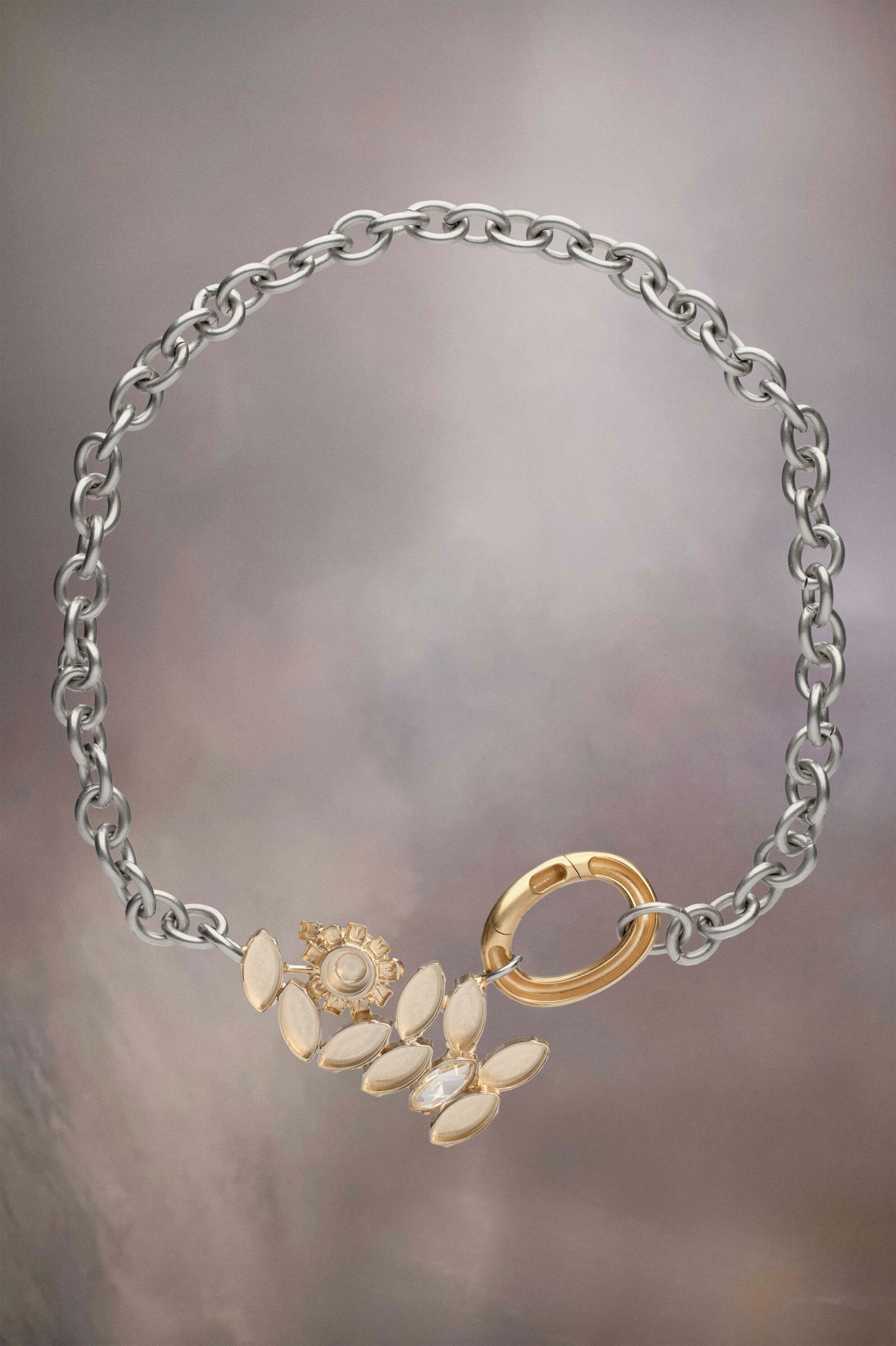 Bronze Fibres Necklace