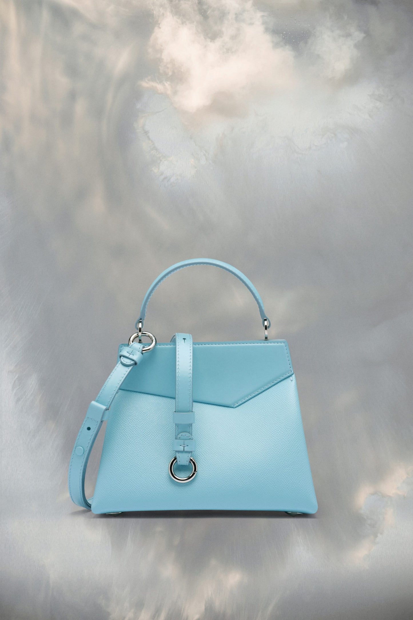 Teal Fibres Shoulder Bag