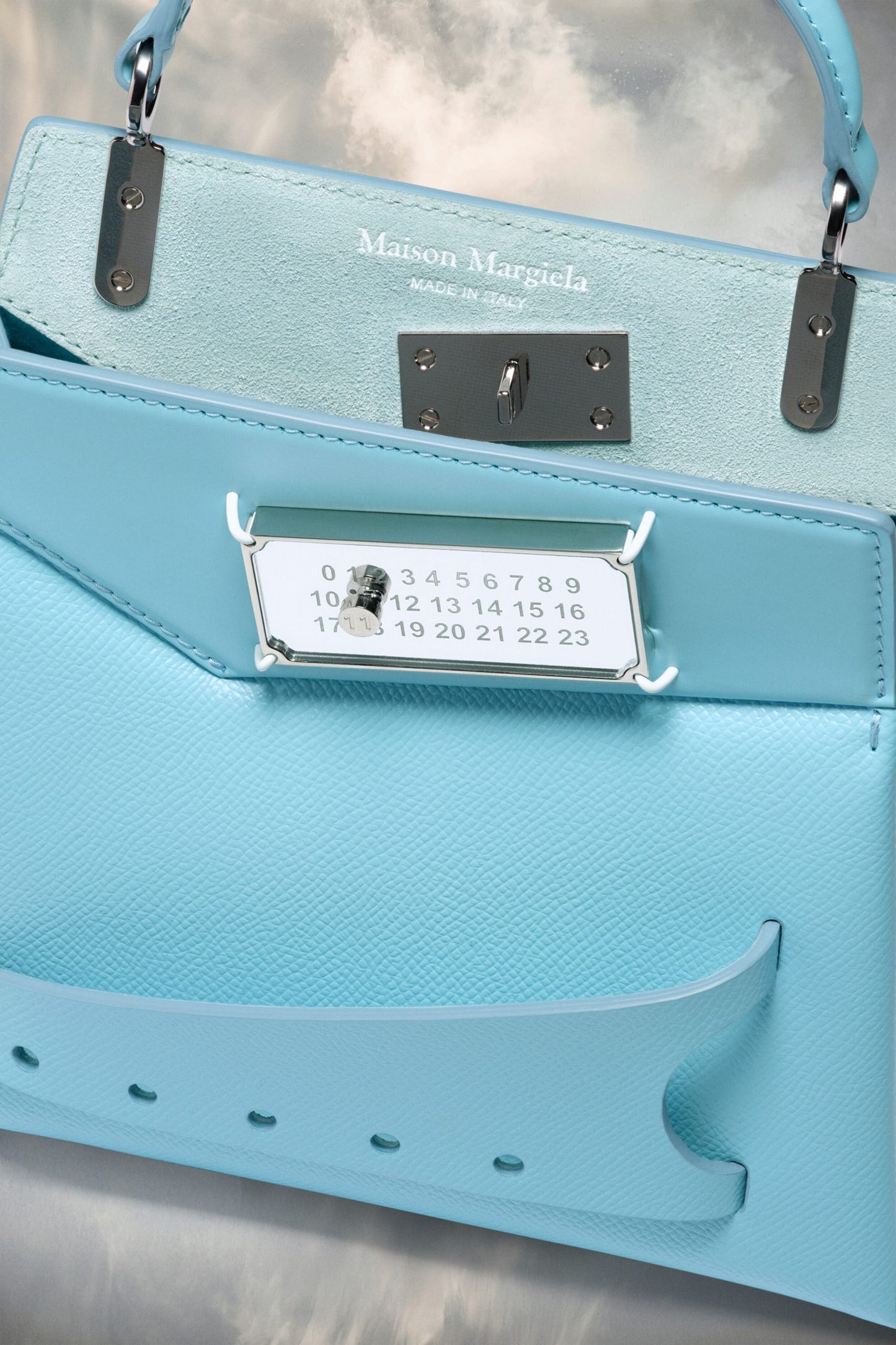 Teal Fibres Shoulder Bag