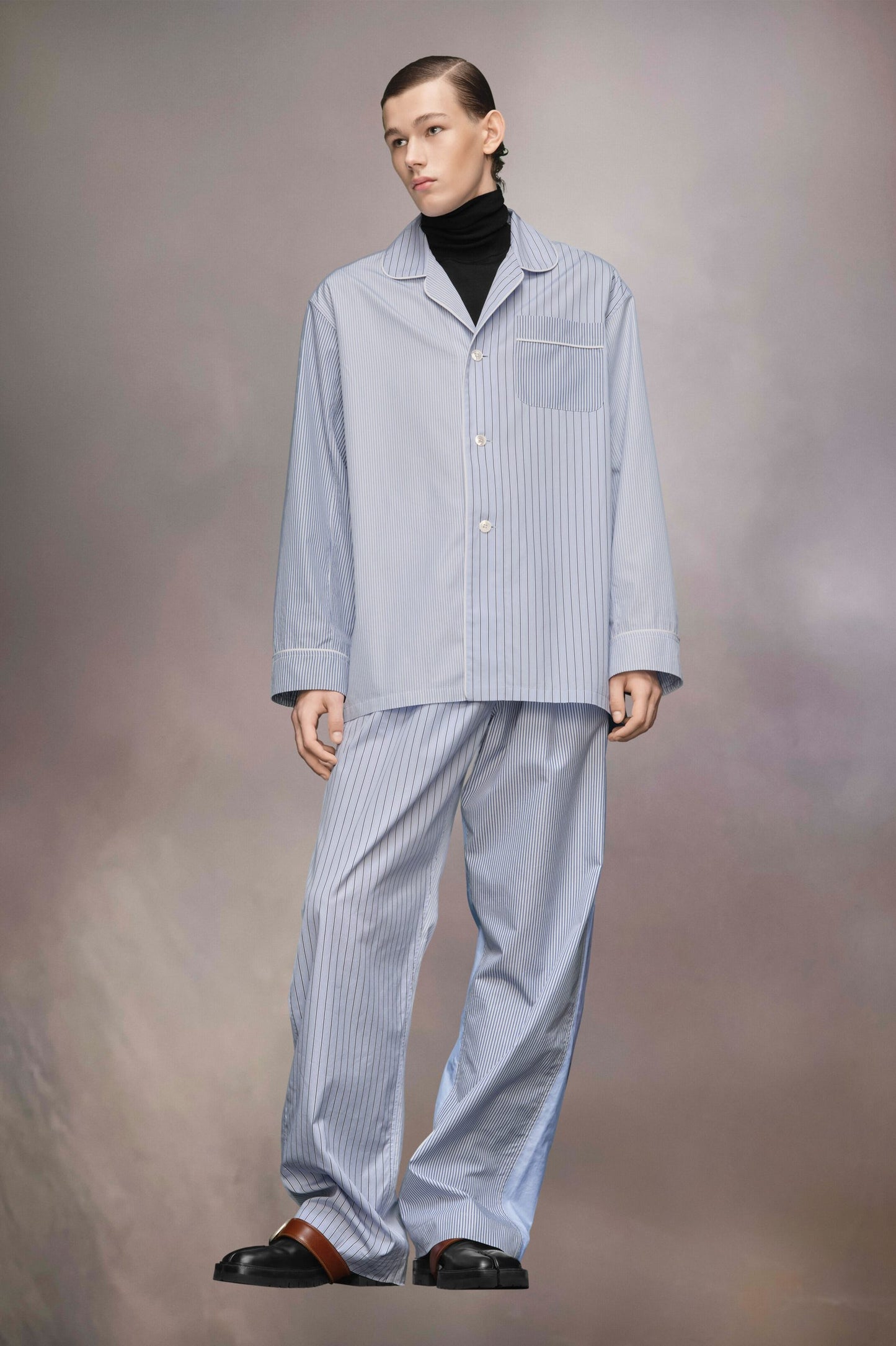 Blue Fibres Top Sleepwear