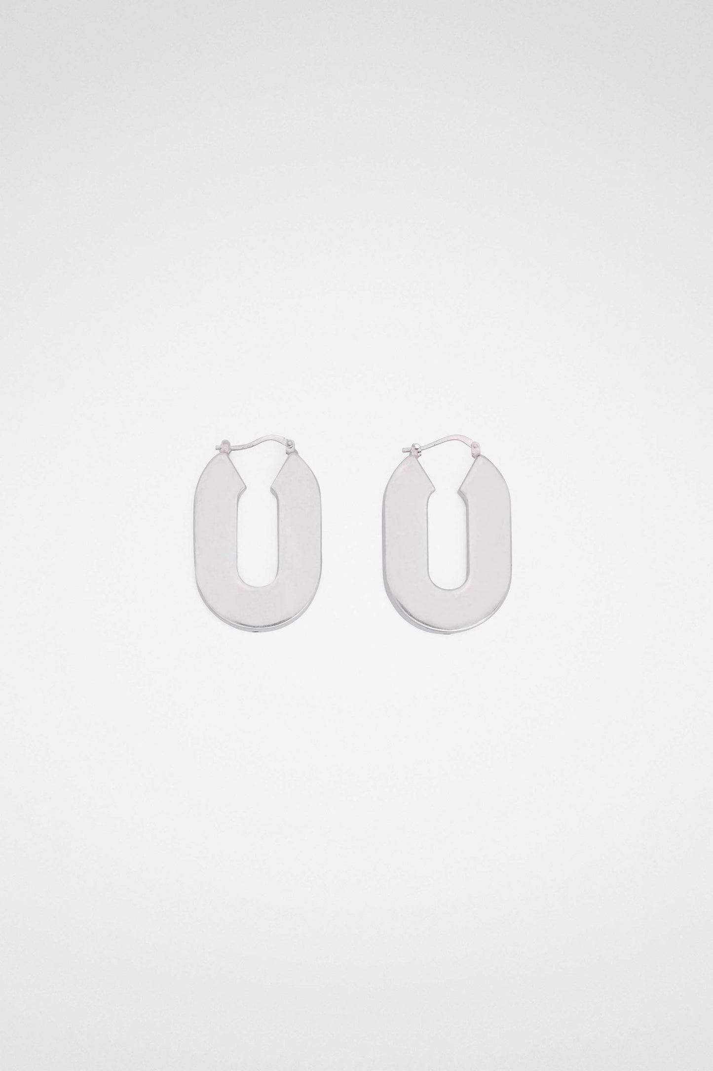 Silver Fibres Earrings