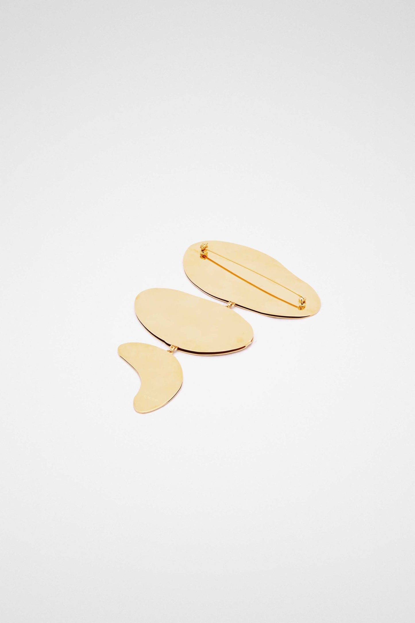 Gold Fibres Broch