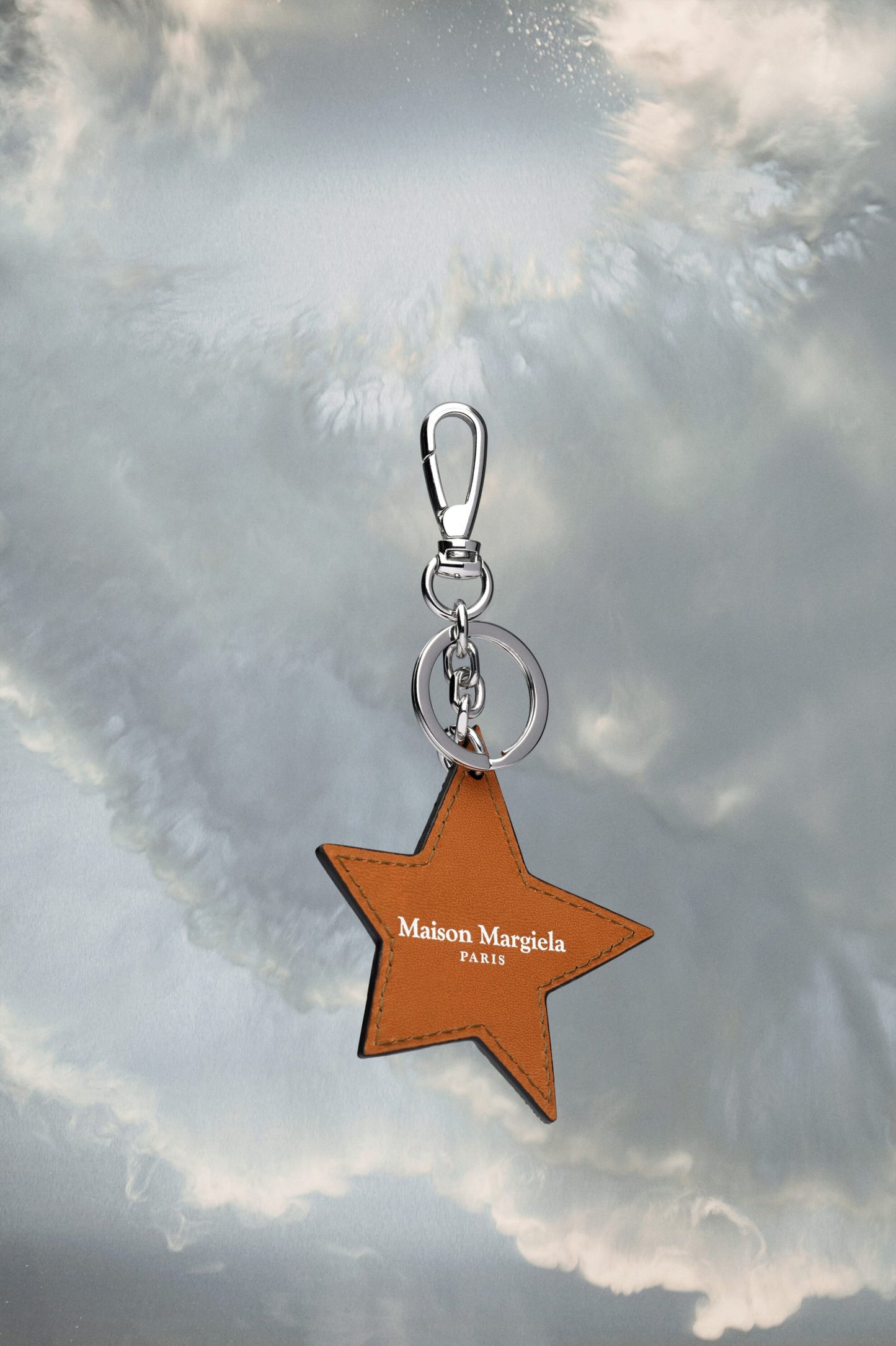 Bicolor Fibres Keychain