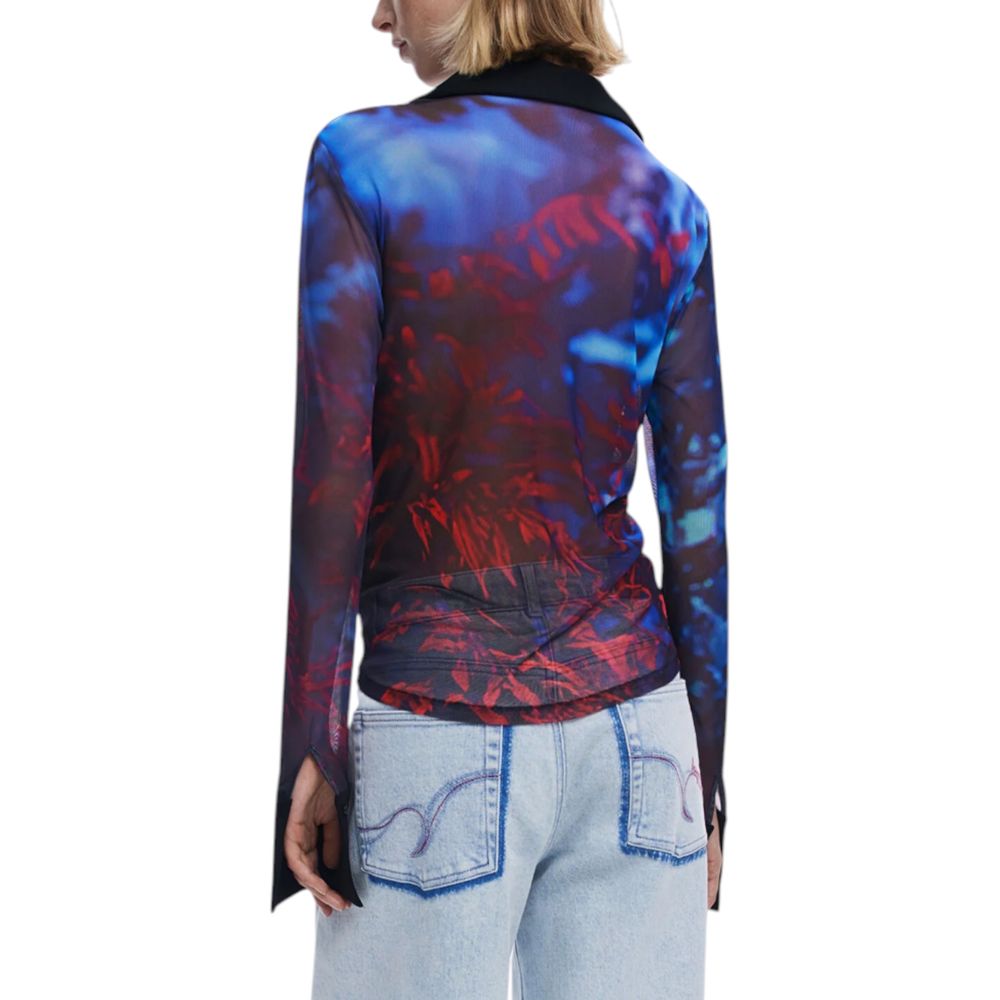 Black Polyamide Blouse