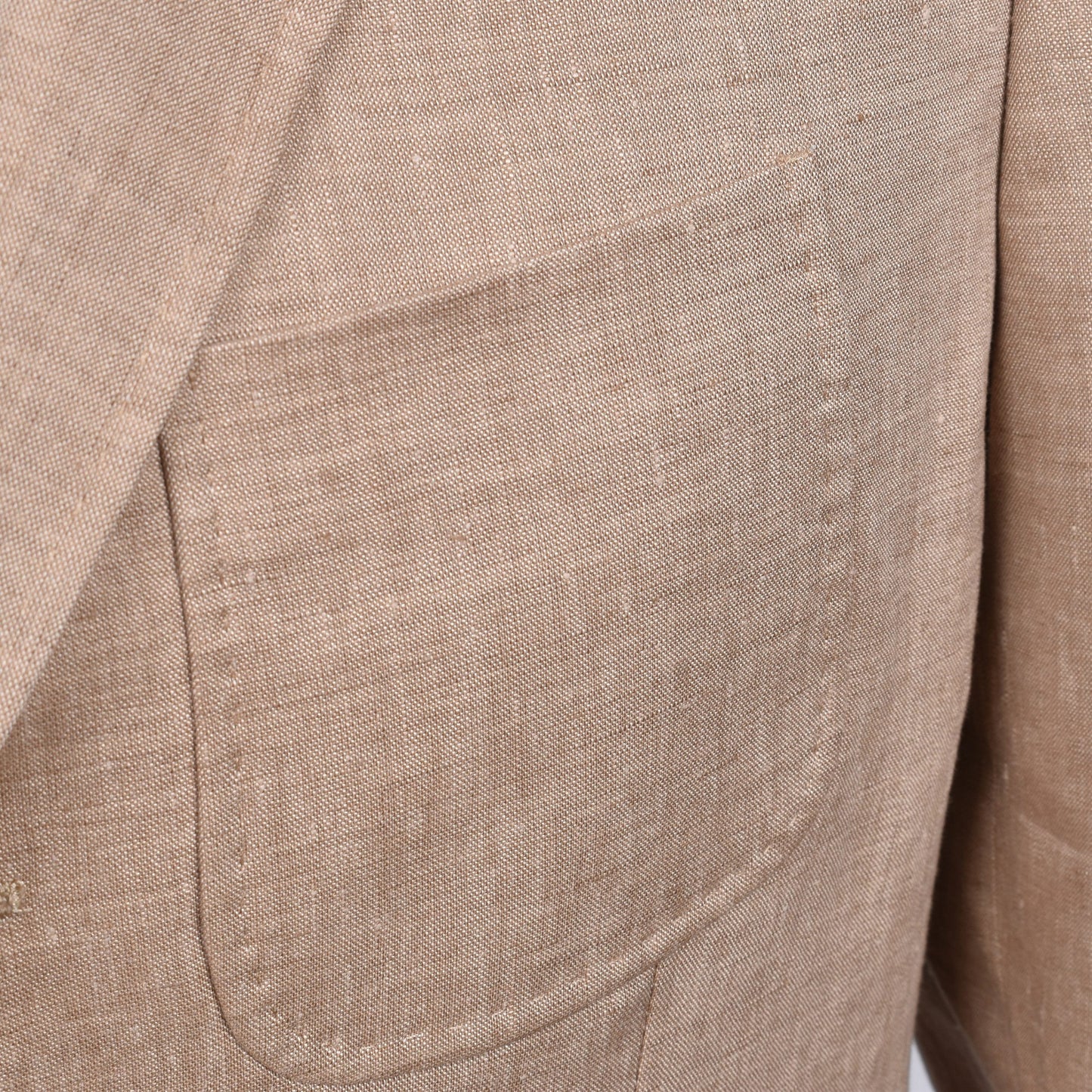 Beige Linen Blazer