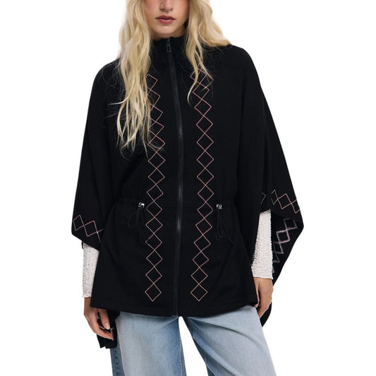 Black Viscose Cloacks
