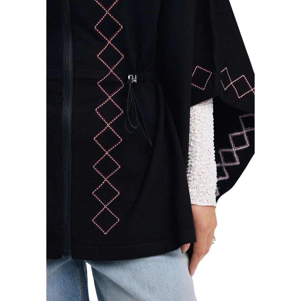 Black Viscose Cloacks