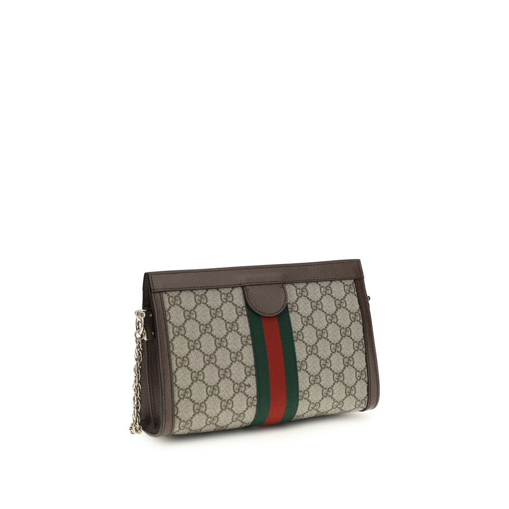 Brown Fabric Handbag