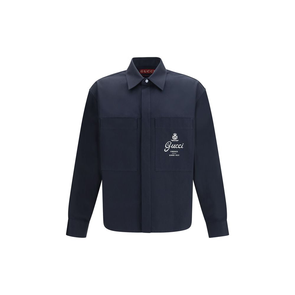 Blue Cotton Coat