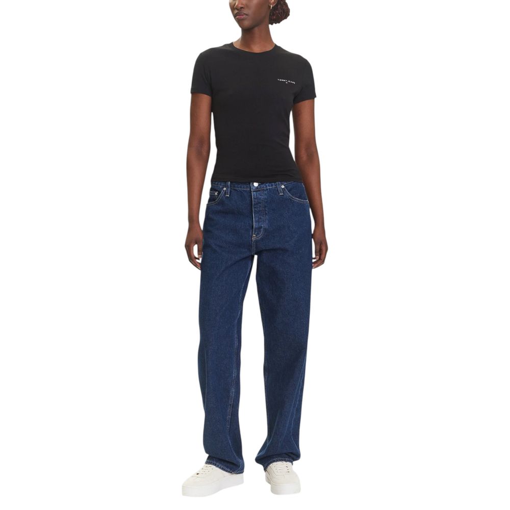Black Recycled Cotton T-Shirt