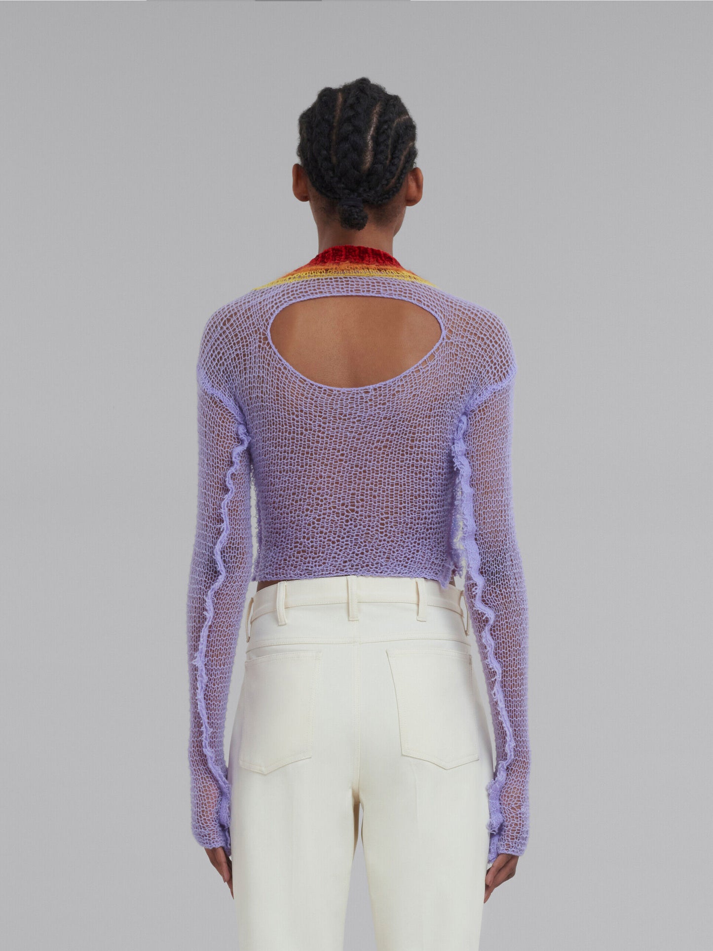 Light Blue Fibres Sweatshirt