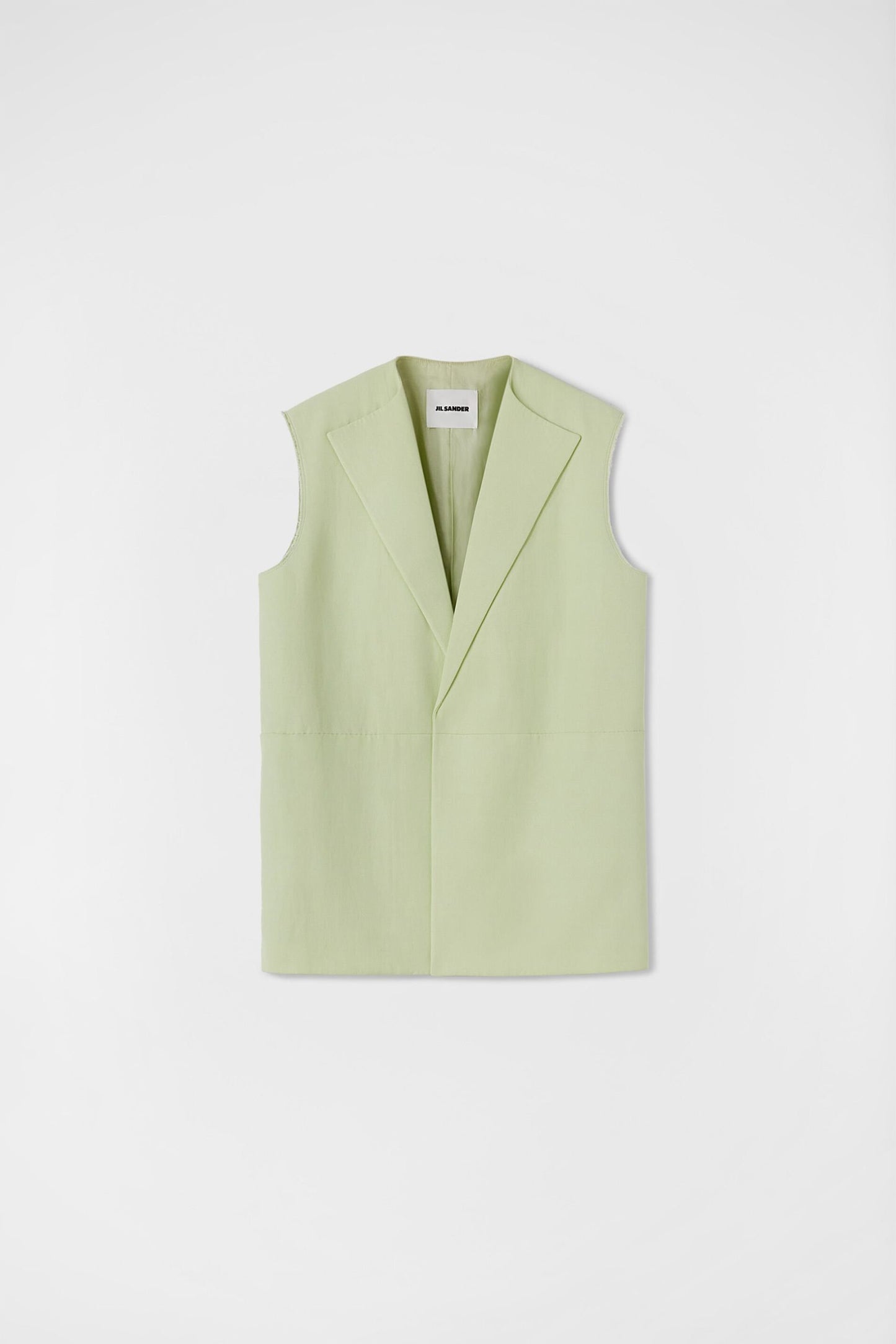 Green Fibres Sleveless Jacket