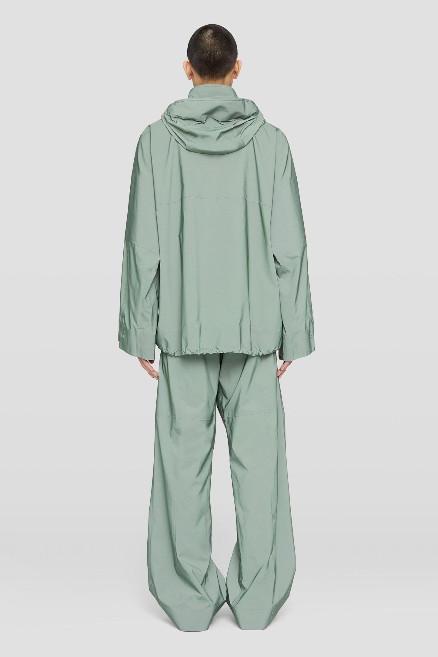 Green Fibres Full-Length Jacket