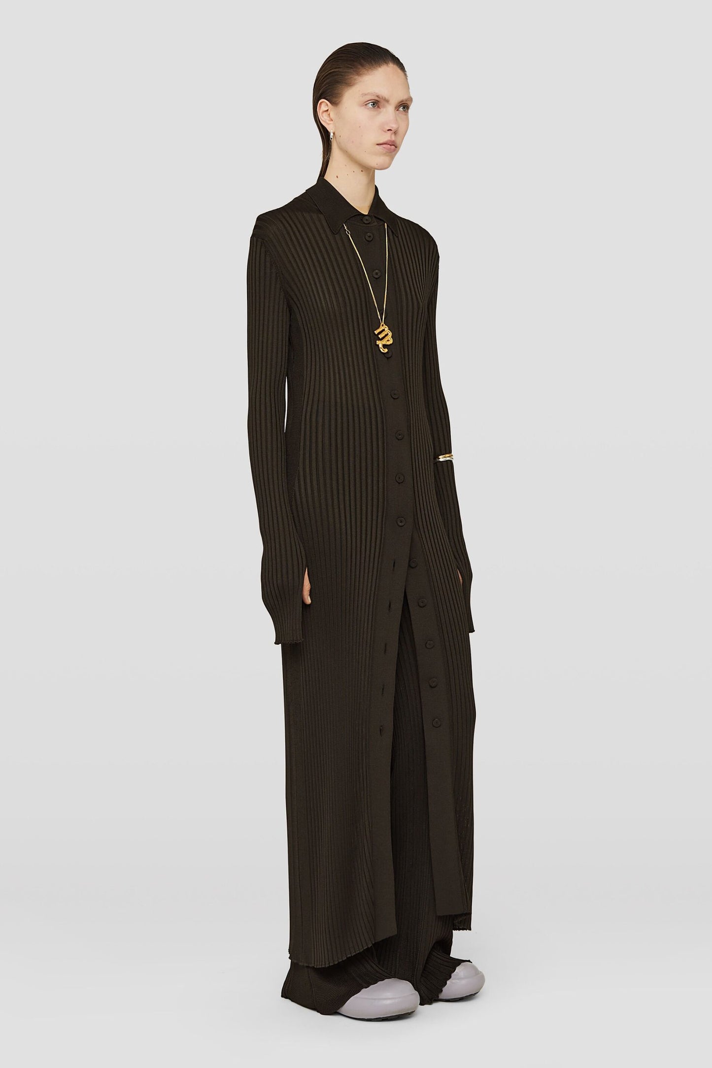 Black Fibres Pants