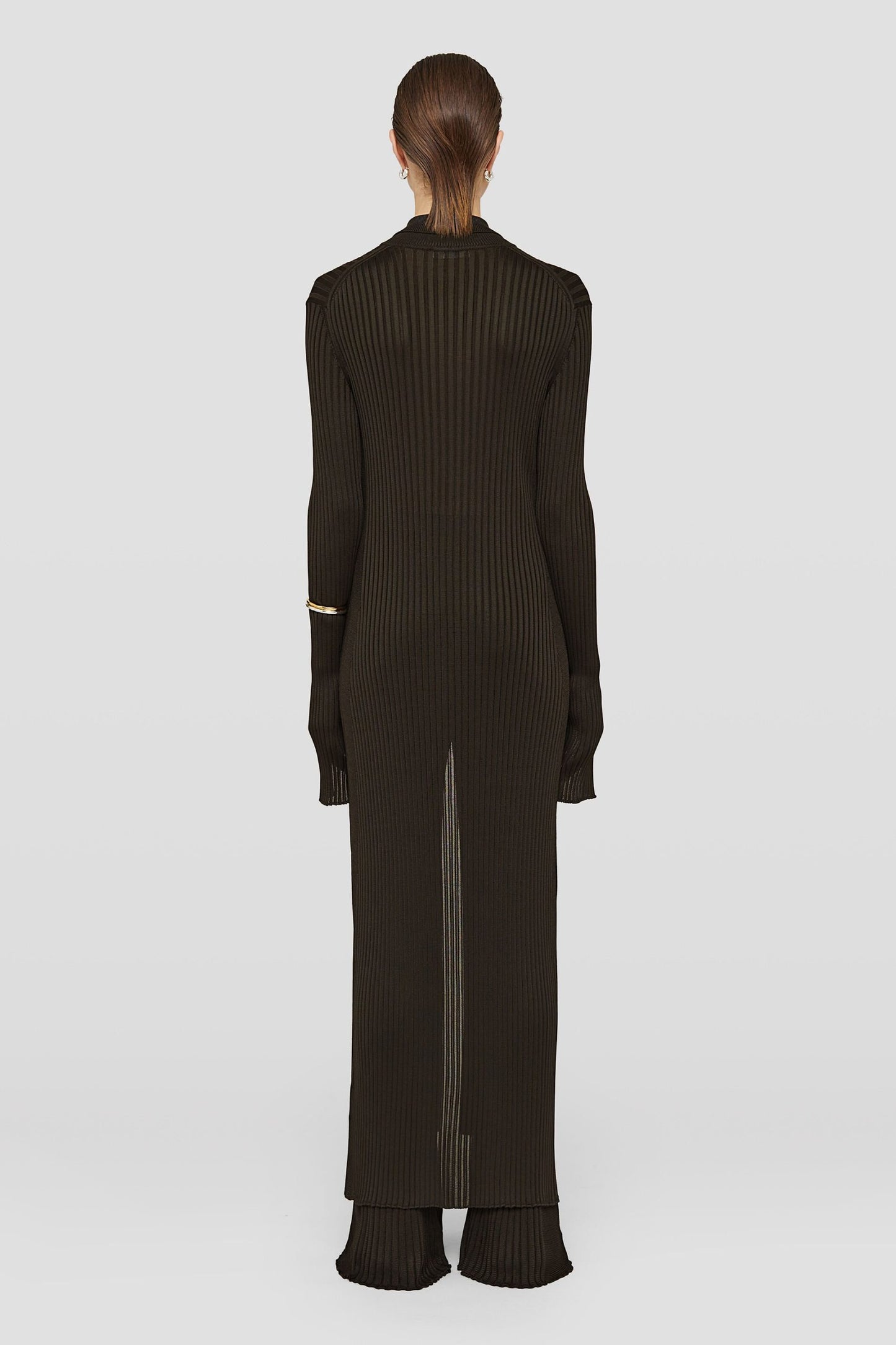 Black Fibres Pants