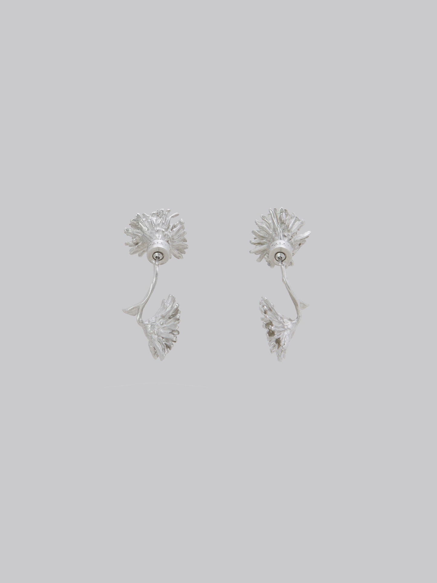 Yellow Fibres Earrings