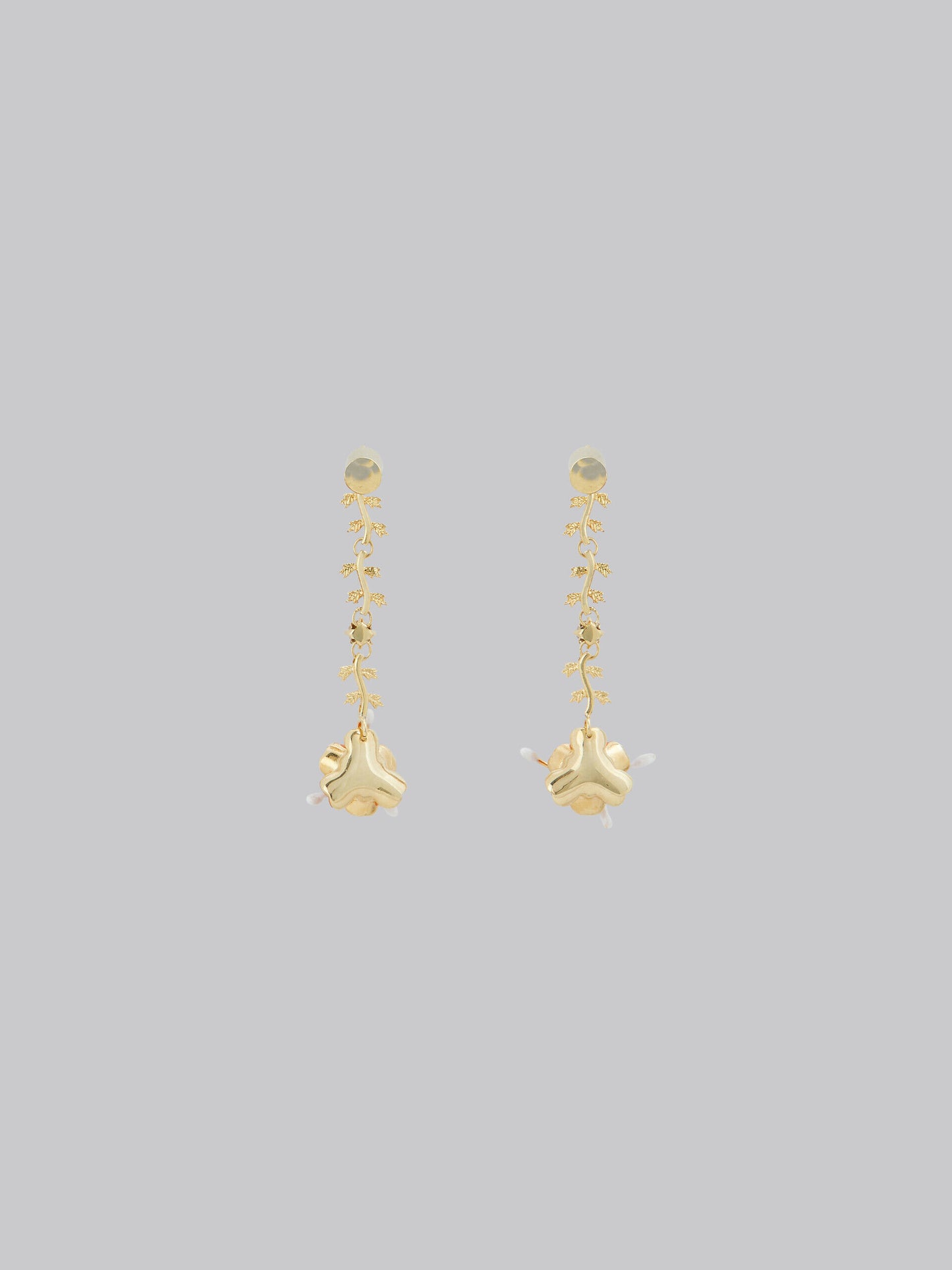 Pink Fibres Earrings