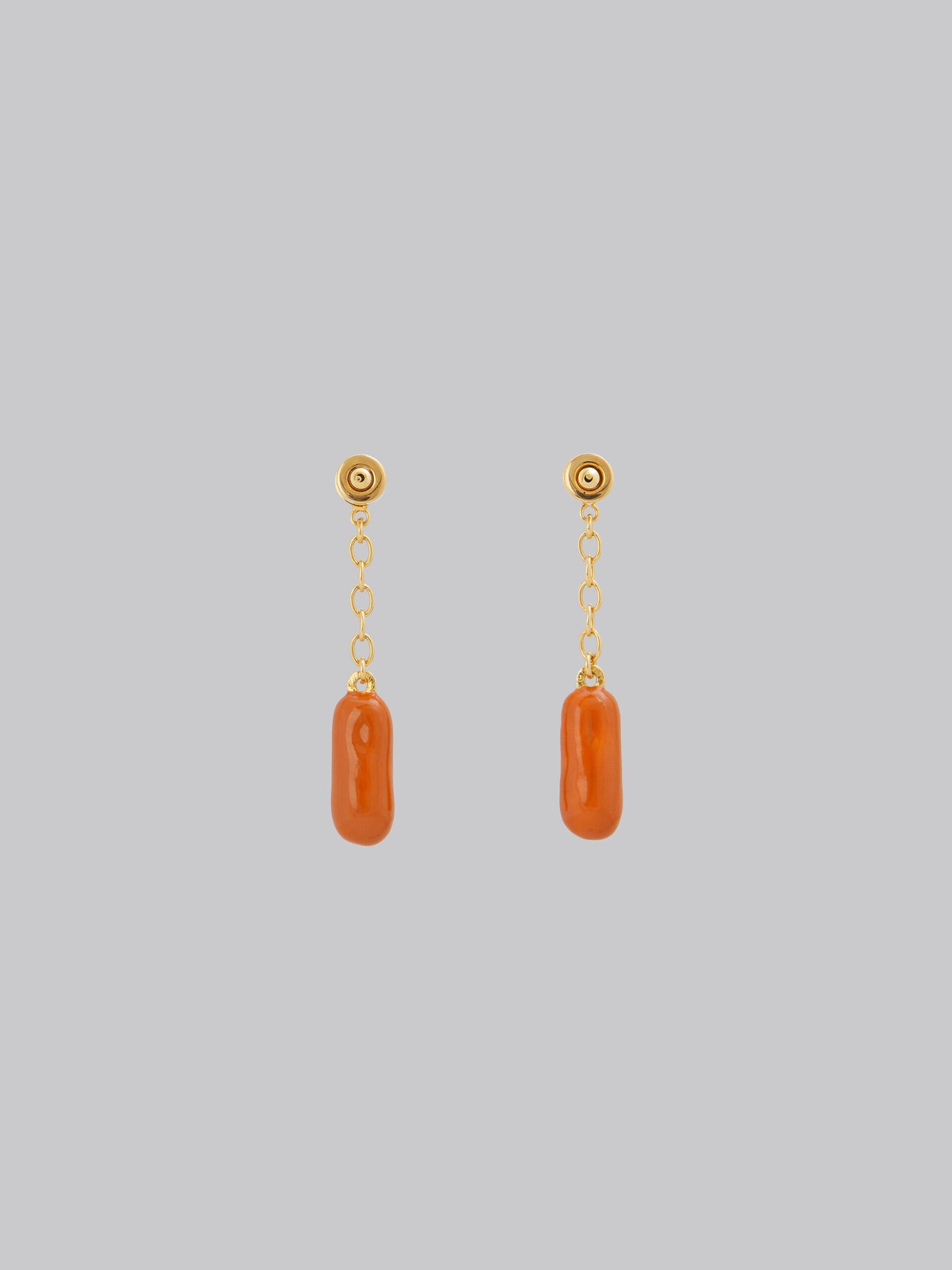 Pink Fibres Earrings