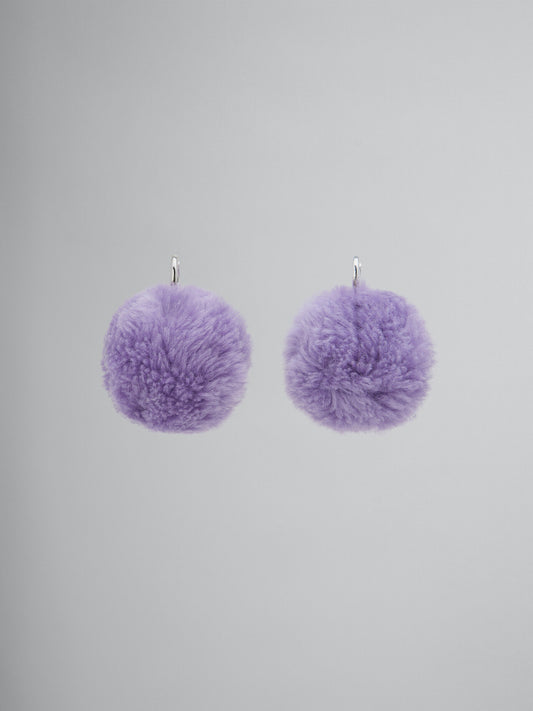 Pink Fibres Earrings