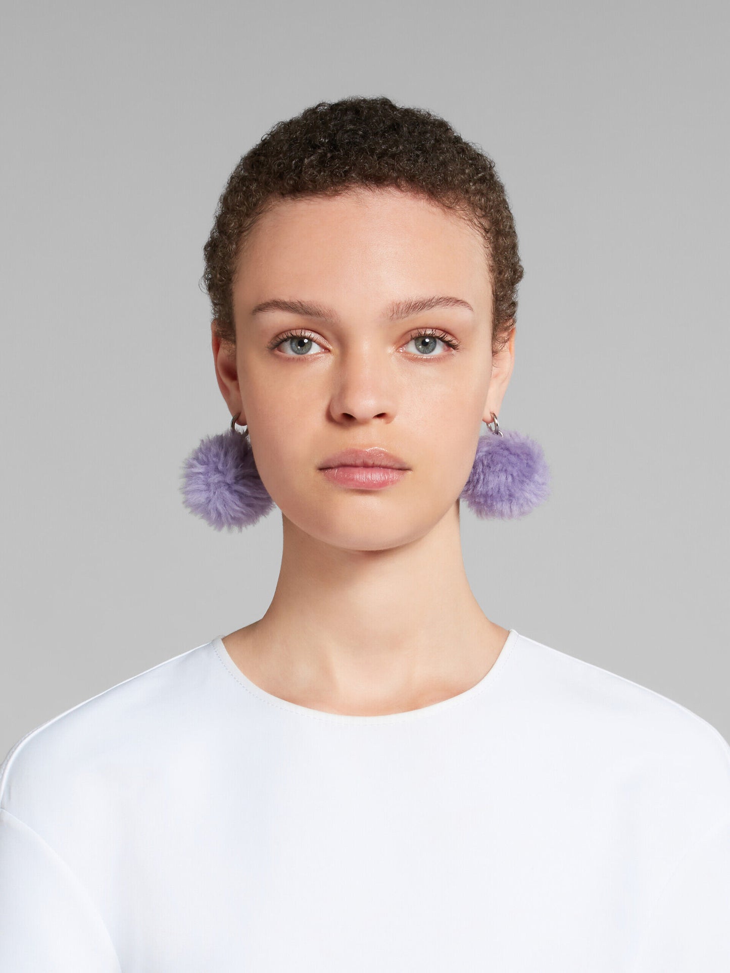 Pink Fibres Earrings
