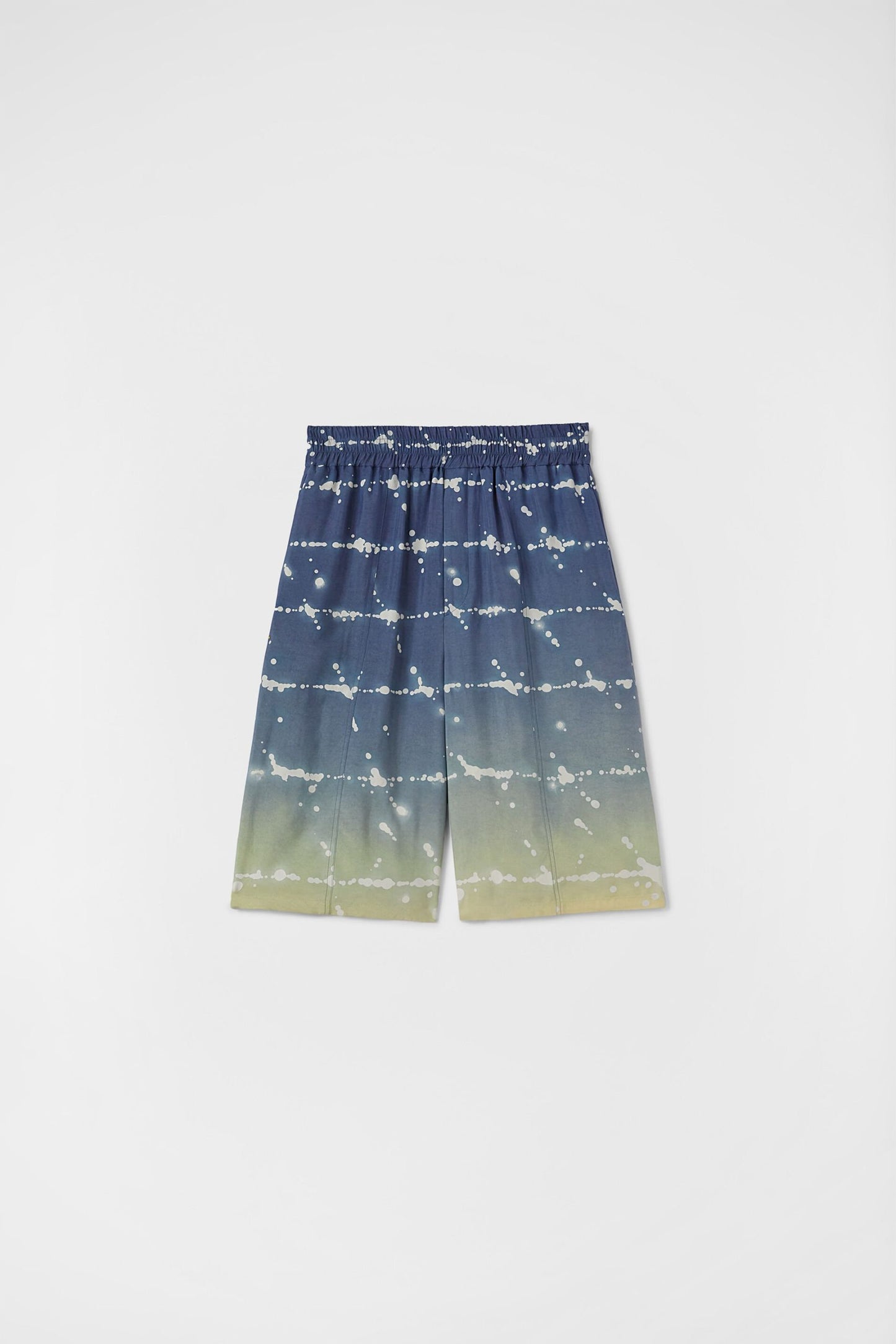Blue Fibres Bermuda Shorts