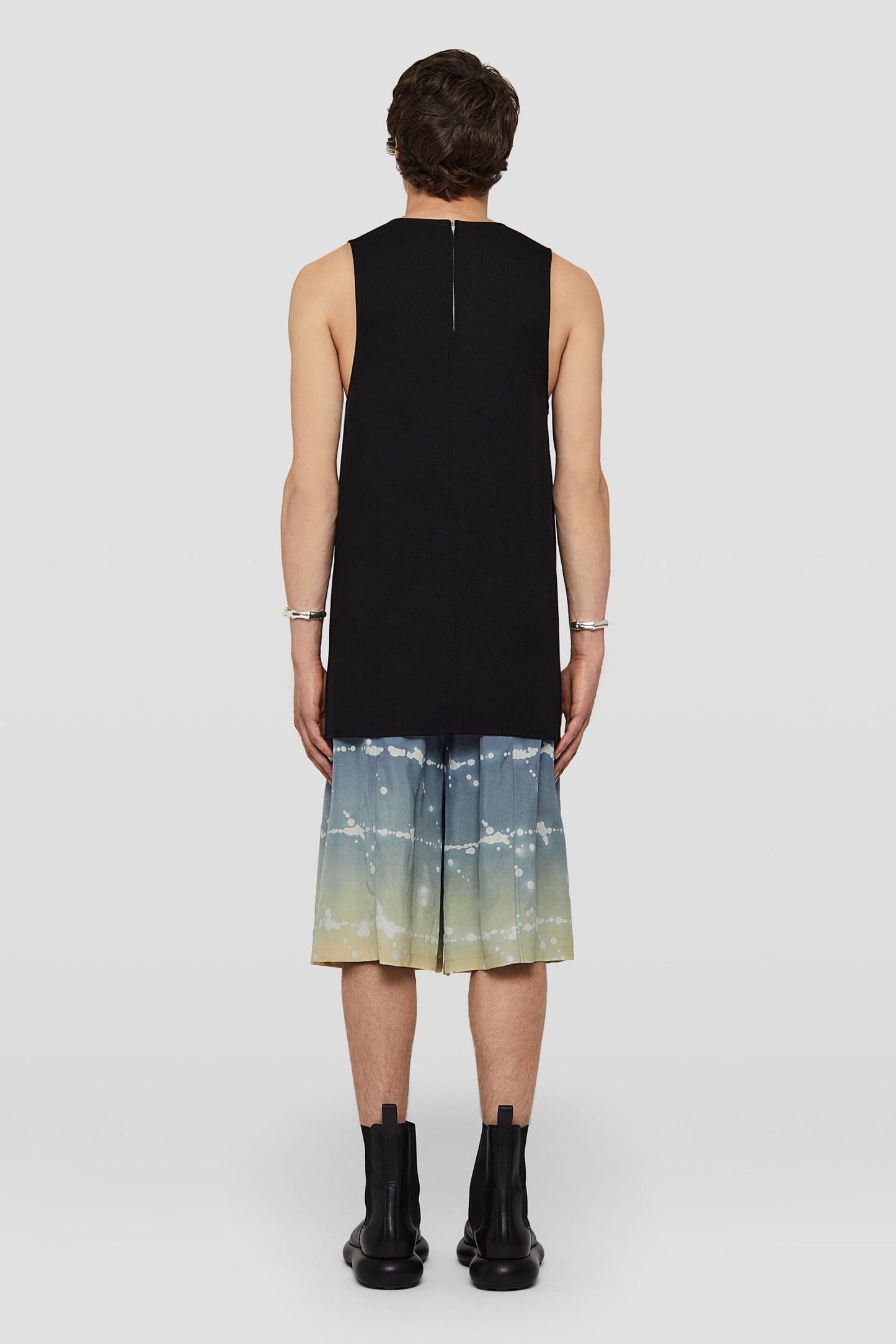 Blue Fibres Bermuda Shorts