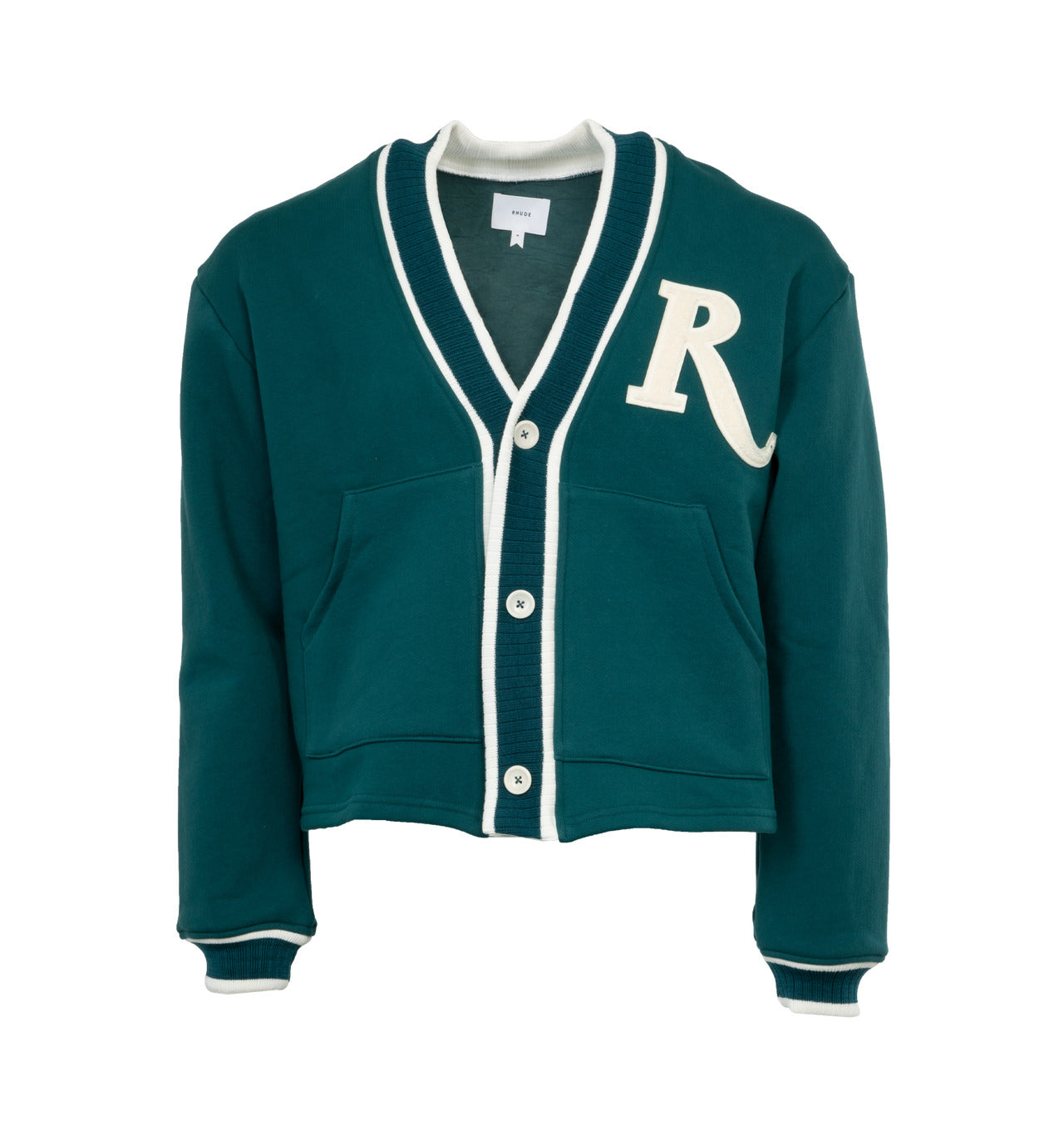 Teal Fibres Cardigan