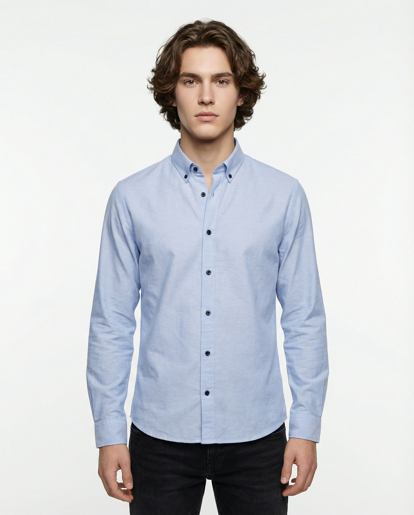 Blue Cotton Shirt