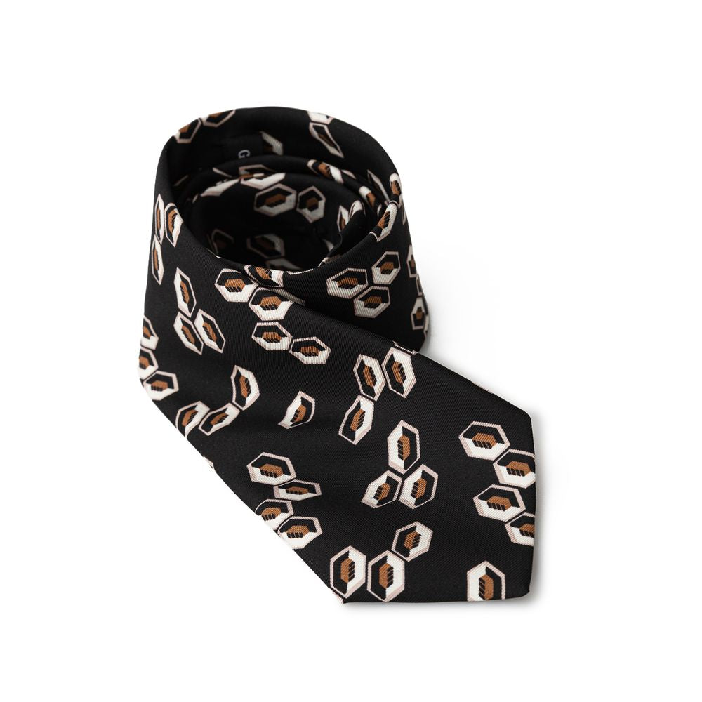 Black Silk Tie